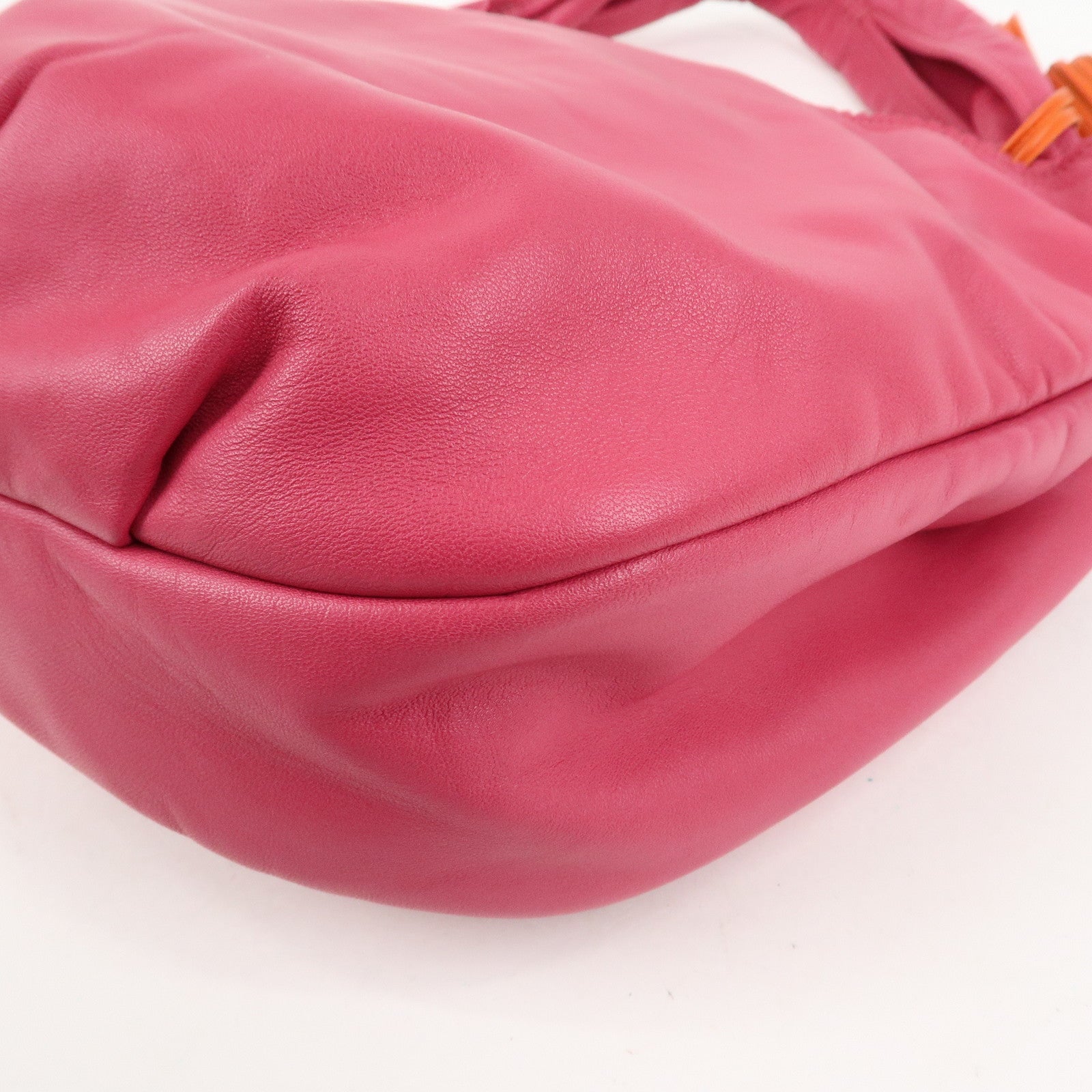 LOEWE Anagram Nappa Leather Viento 30 One Shoulder Bag Pink