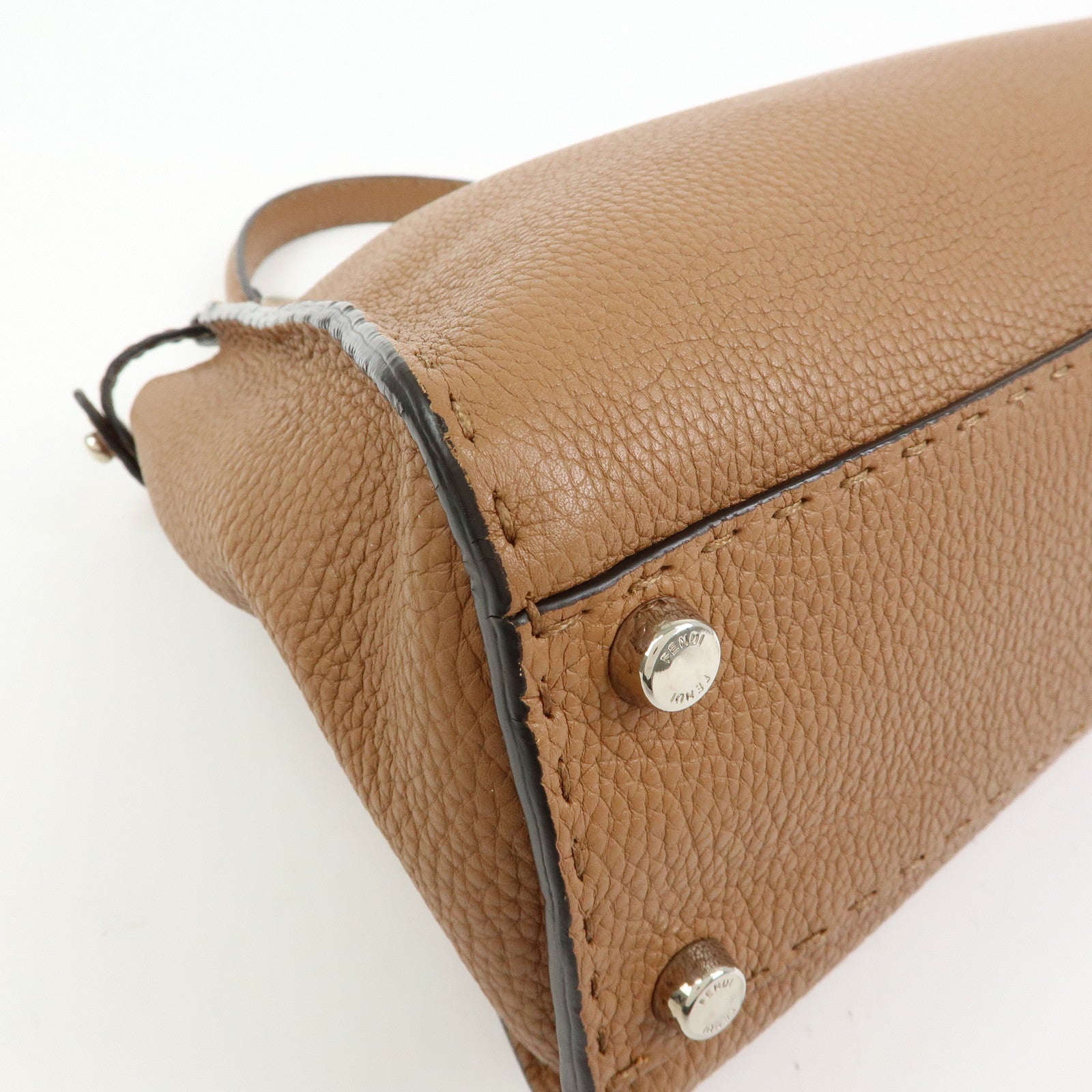 FENDI Peekaboo Celleria 2Way Bag Hand Bag Shoulder Bag 8BN290