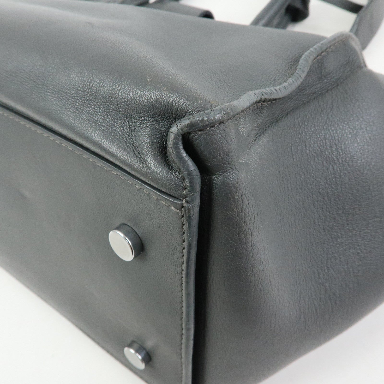 SAINT LAURENT PARIS Casandra Leather 2Way Hand Shoulder Bag 436832