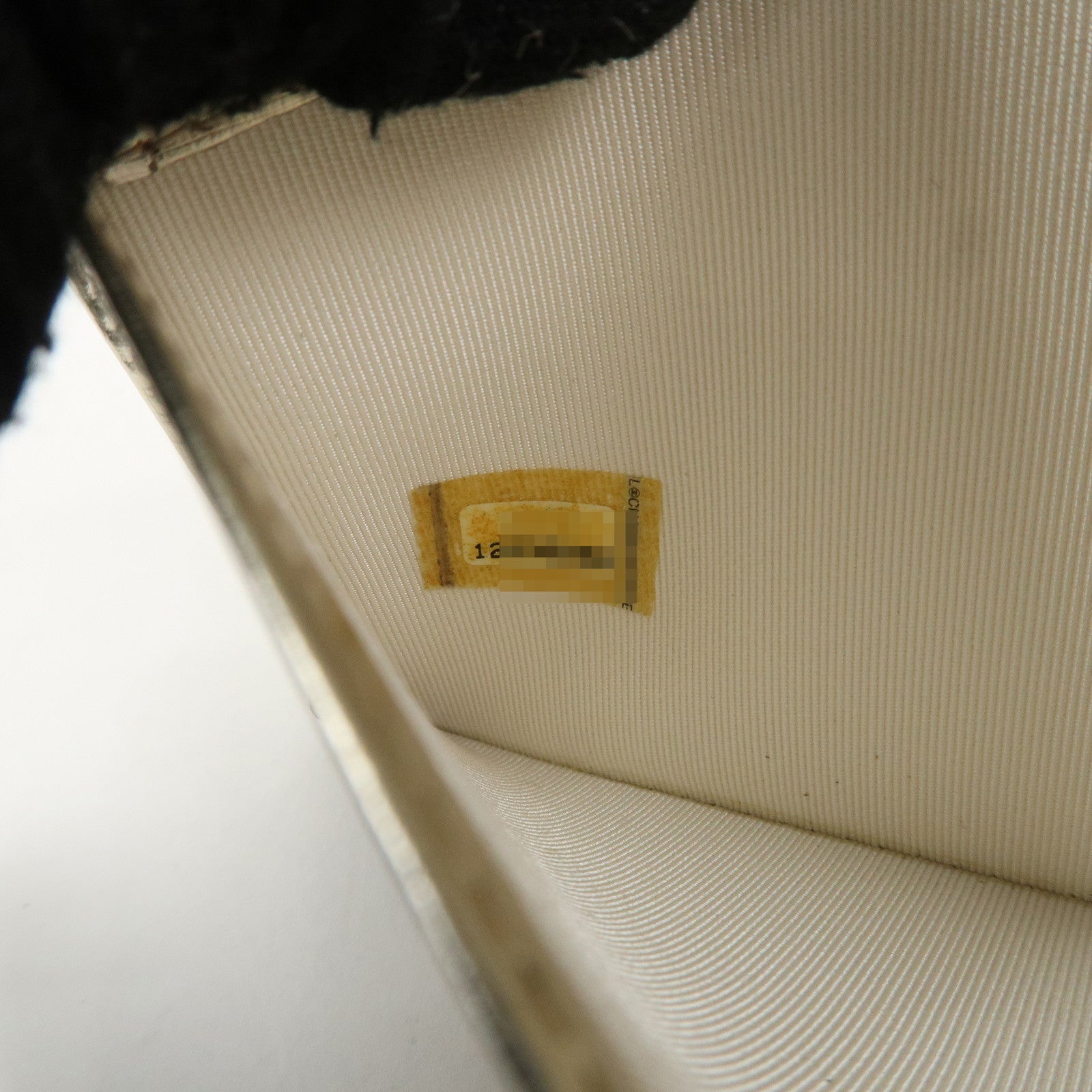 CHANEL Leather Coco Mark Long Wallet Gold Gold Hardware A27156 Used