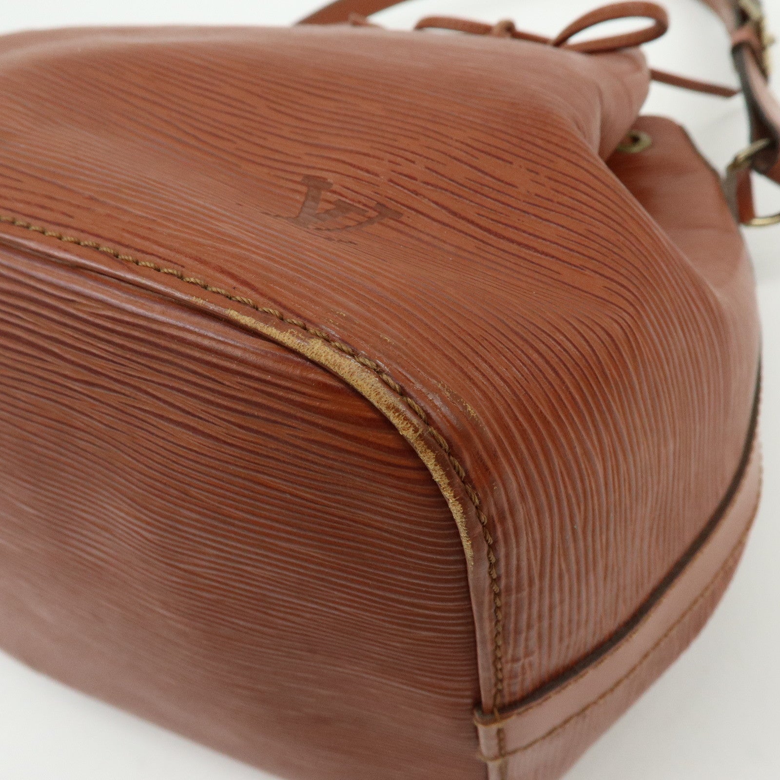 Louis Vuitton Epi Petit Noe Shoulder Bag Kenya Brown M44103