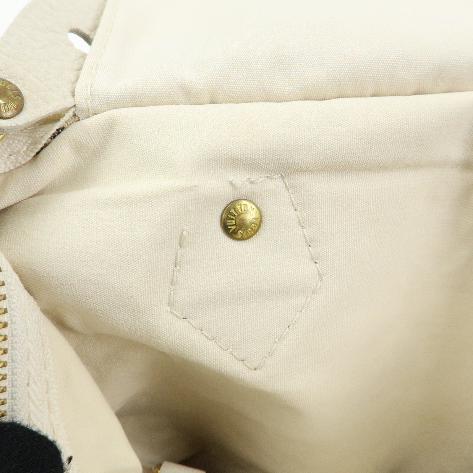Louis Vuitton Monogram Mini Lin Croisette Speedy 30 Hand Bag M95500