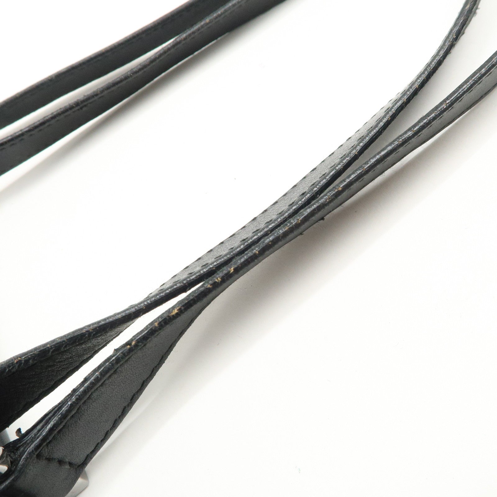 GUCCI GG Monogram Denim Leather Tote Bag Shoulder Bag Black 31243