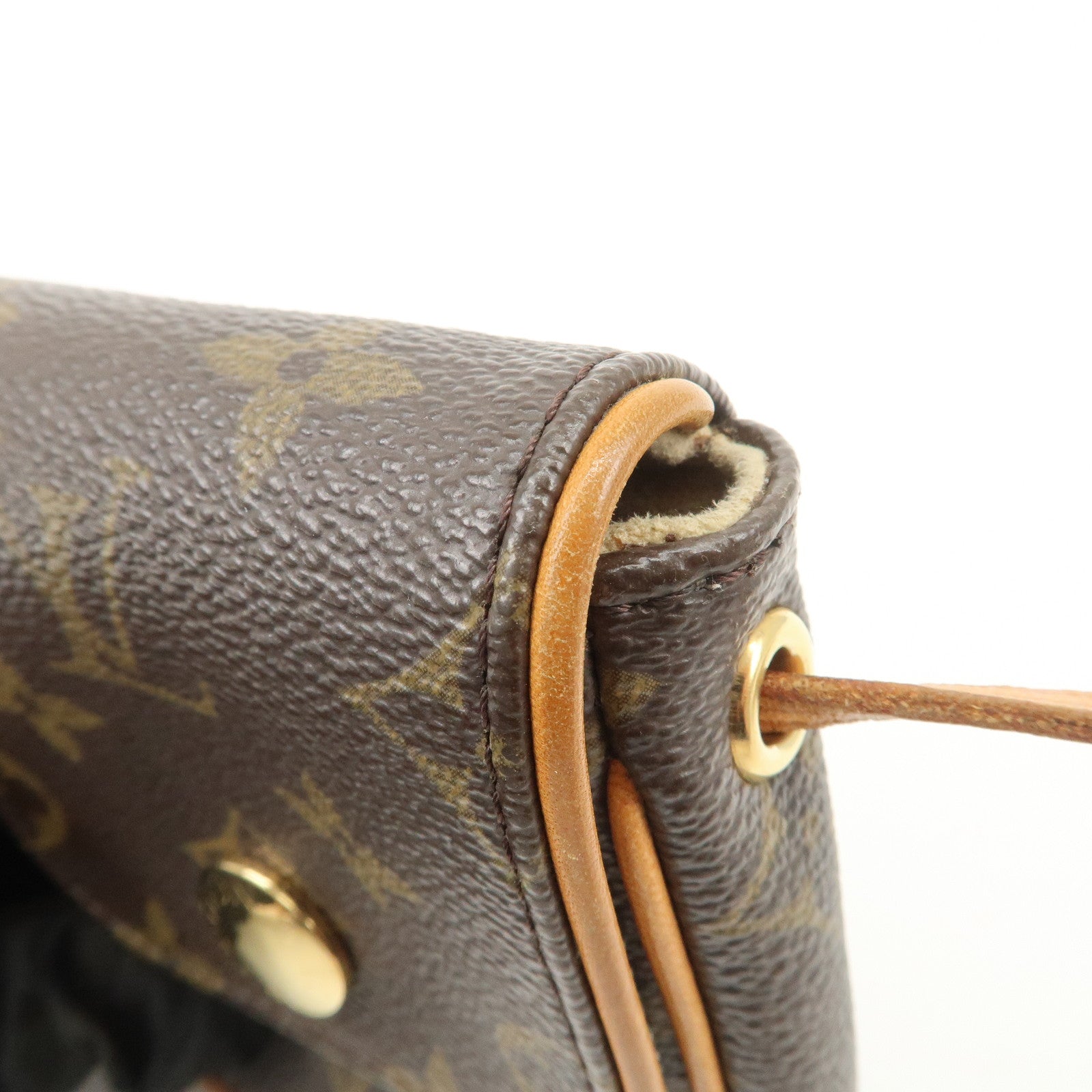Louis Vuitton Monogram Pochette Cancun Shoulder Bag Pouch M60018