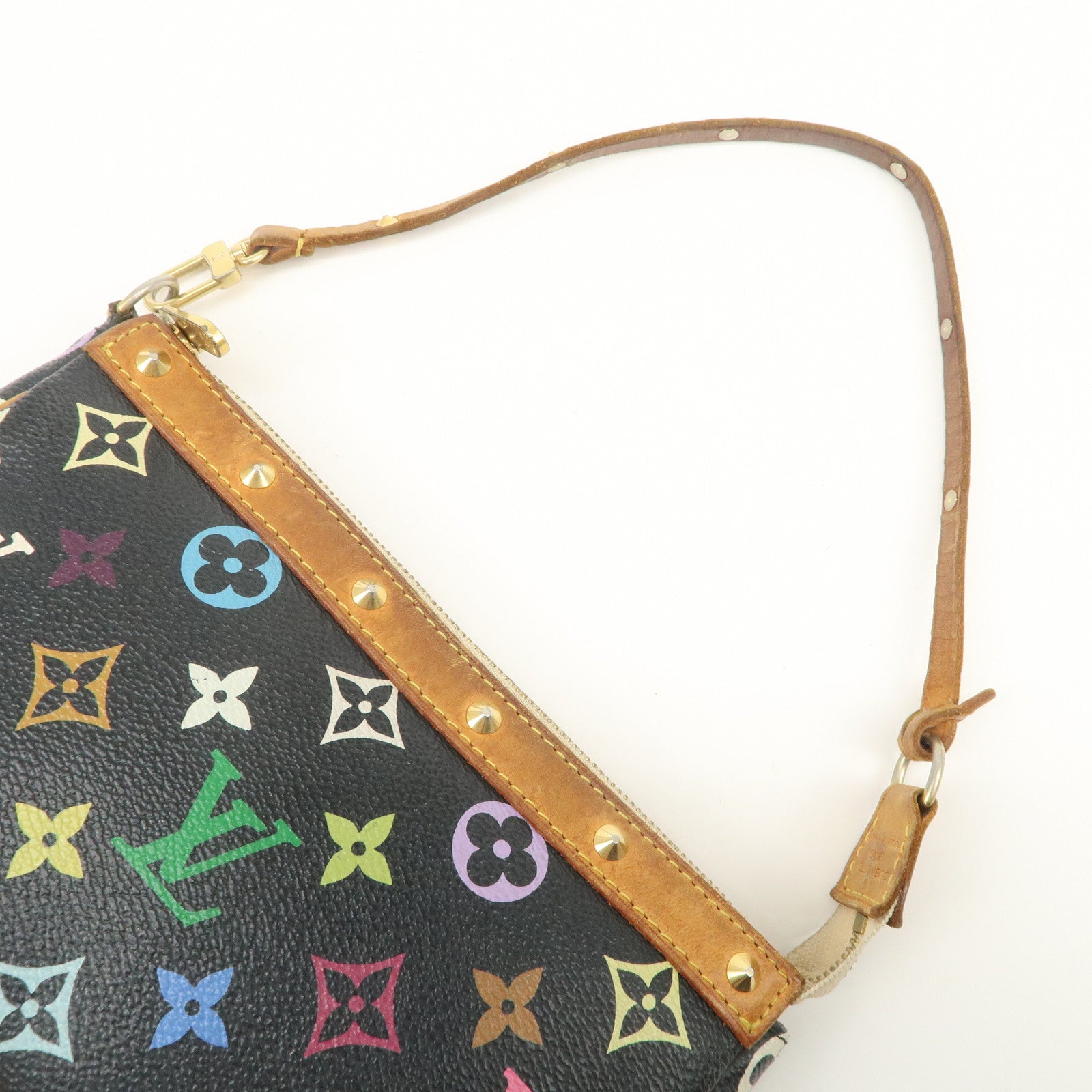 Louis Vuitton Monogram Multicolor Pochette Accessoires Noir M92648