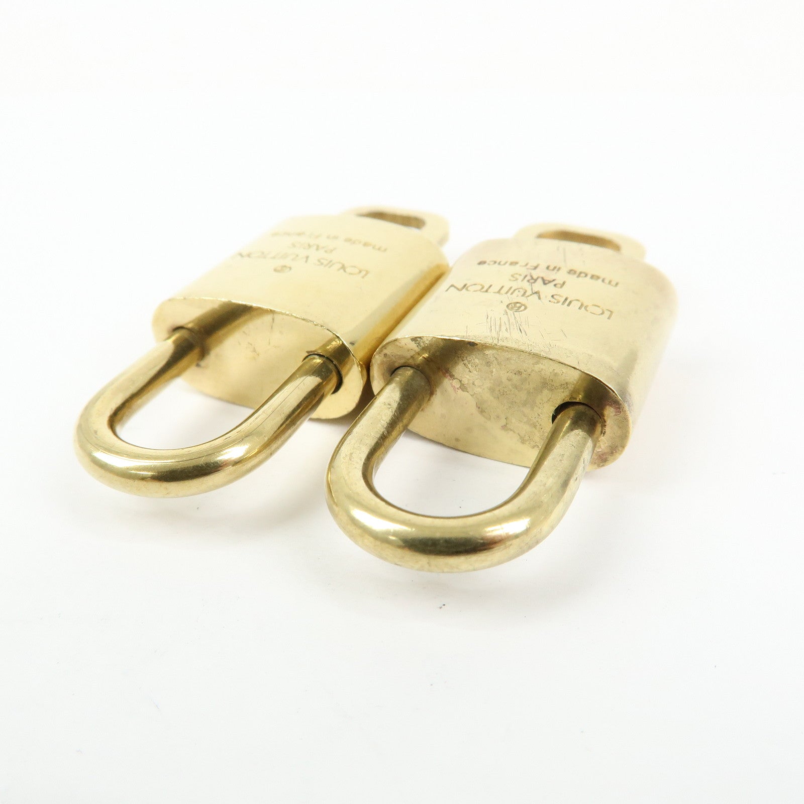 Louis Vuitton Set of 10 Lock & Key Cadena Key Lock Used