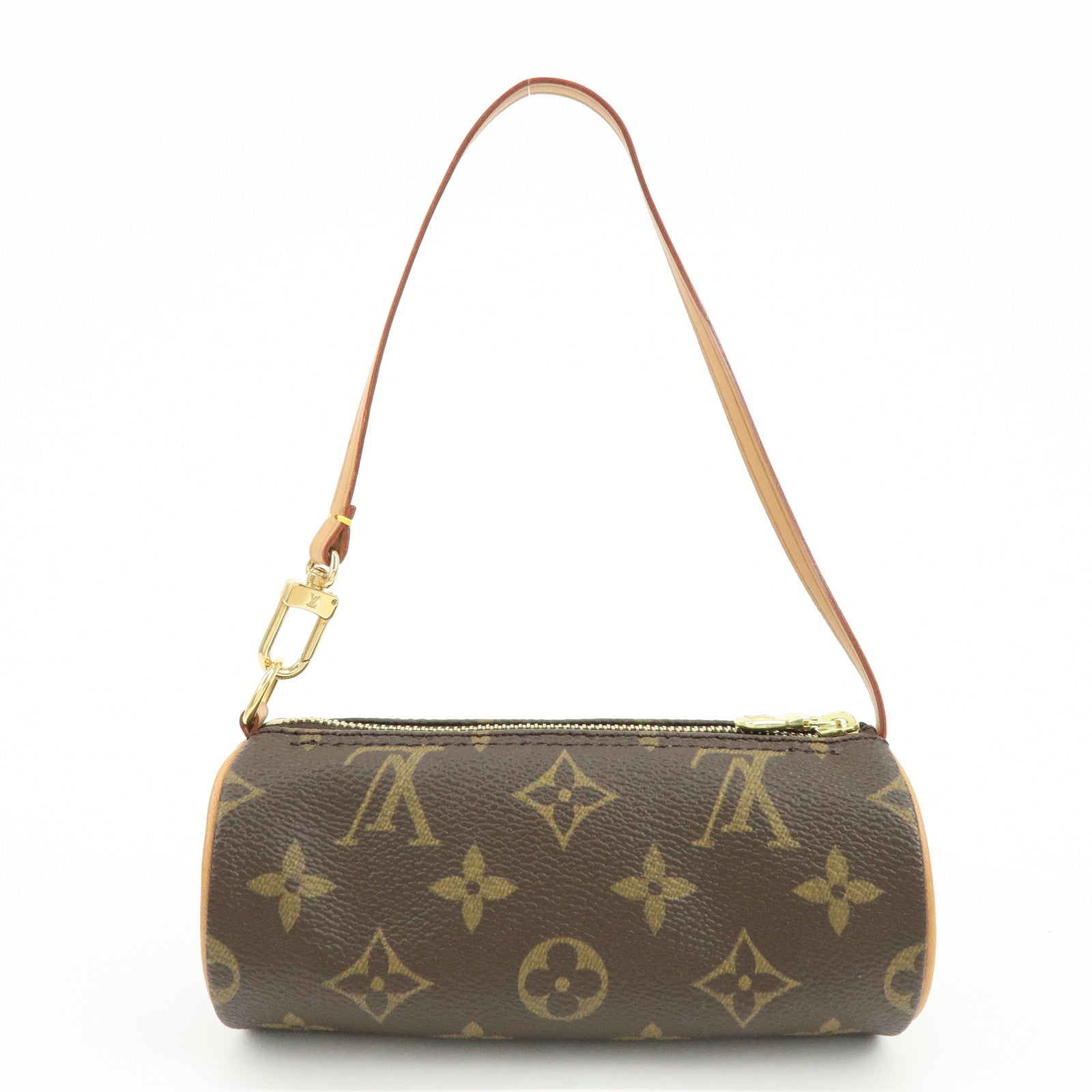 Louis Vuitton Monogram Mini Pouch for Papillon Bag Brown