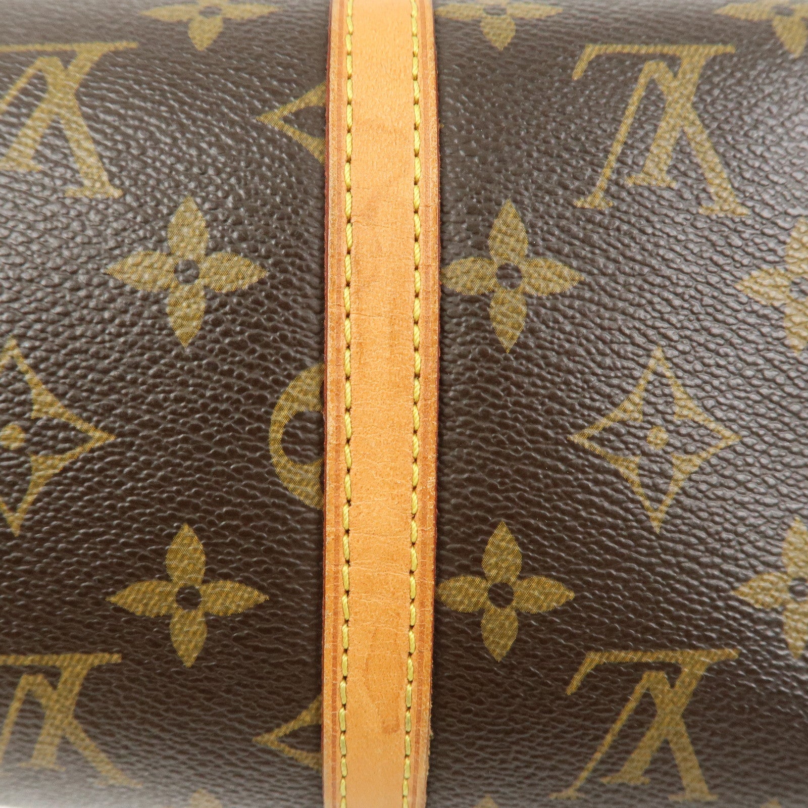 Louis Vuitton Monogram Papillon 30 Hand Bag Brown M51365