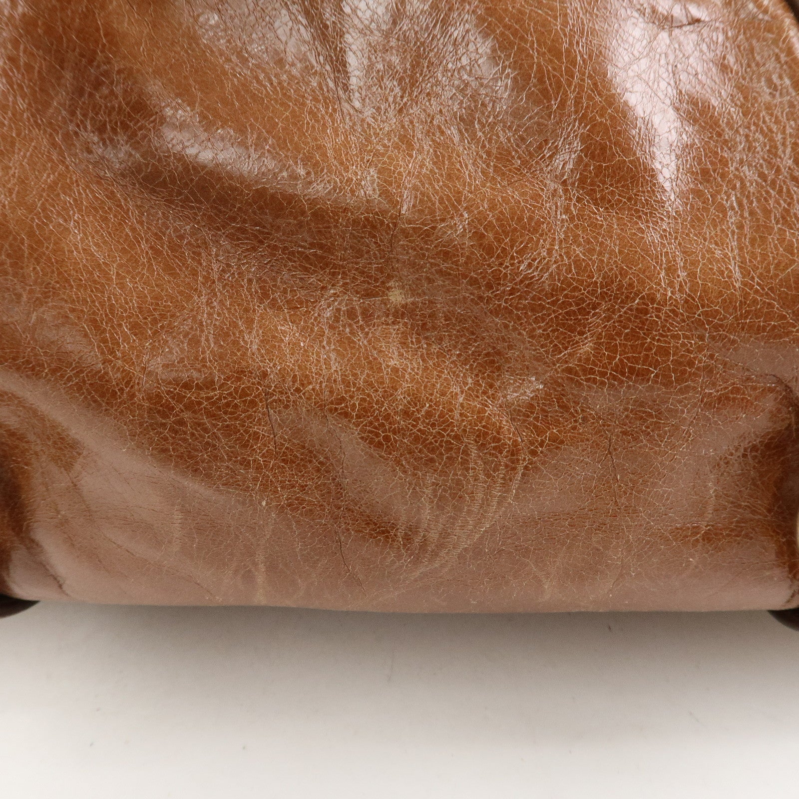 MIU MIU Leather 2Way Ribbon Shoulder Bag Hand Bag Brown RT0365