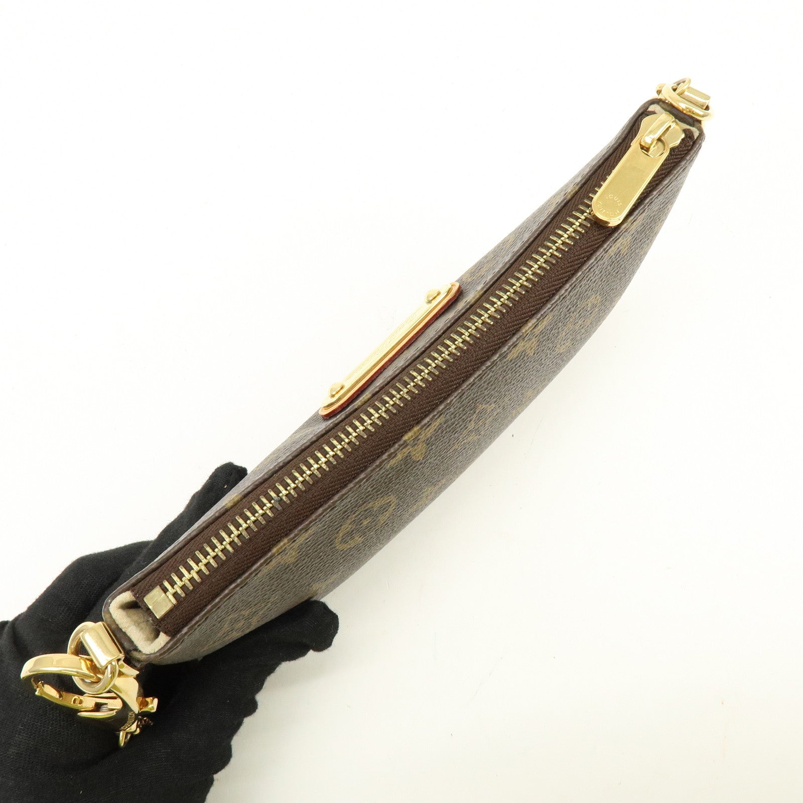 Louis Vuitton Monogram Pochette Milla MM Chain Hand Bag M60094