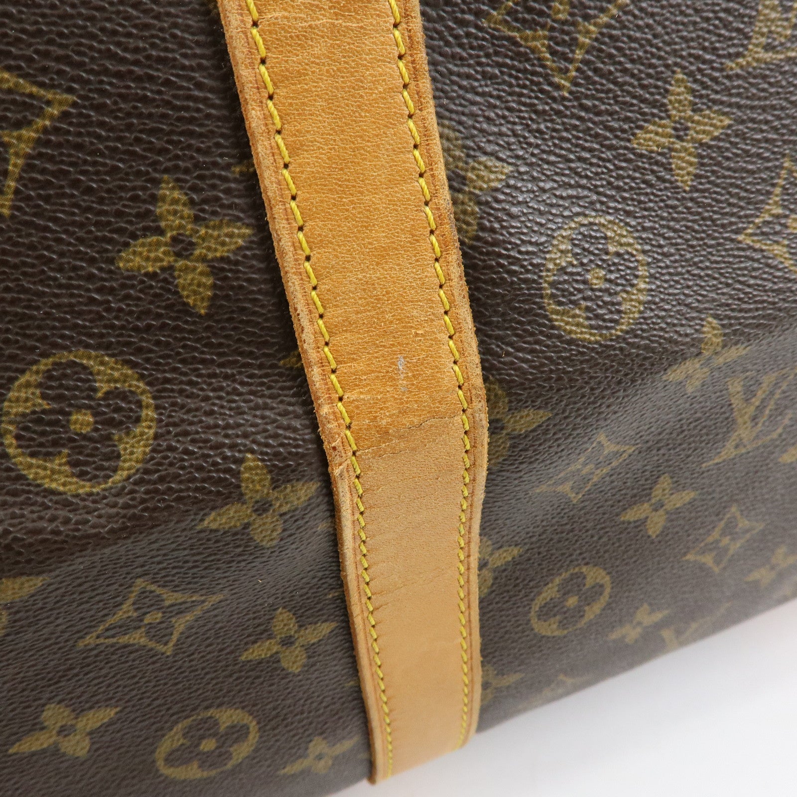 Louis Vuitton Monogram Keep All Bandouliere 60 Boston Bag M41412