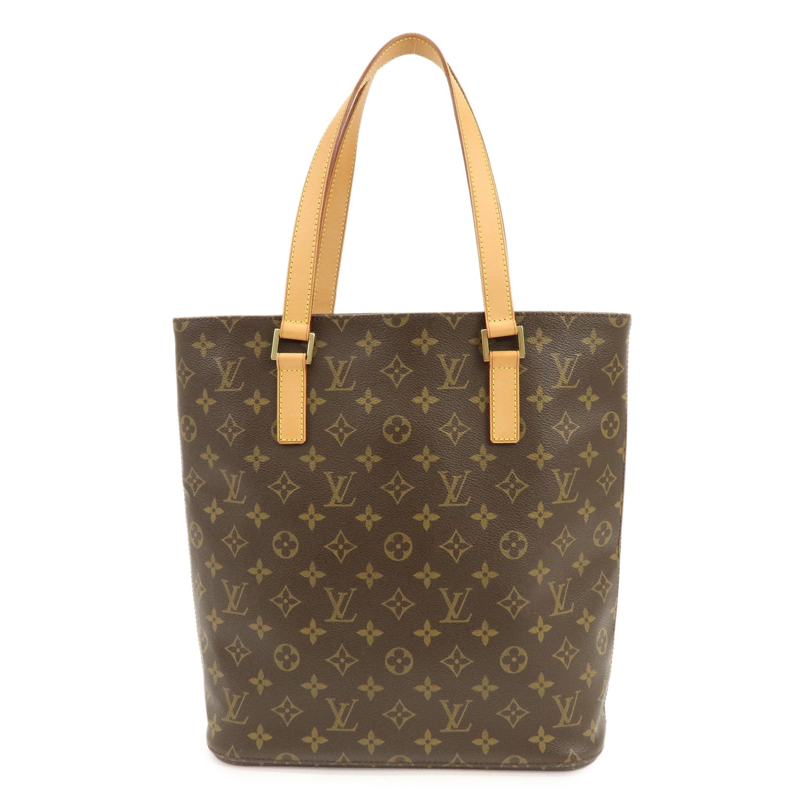 Louis Vuitton Monogram Vavin GM Canvas Tote Hand Bag Brown M51170