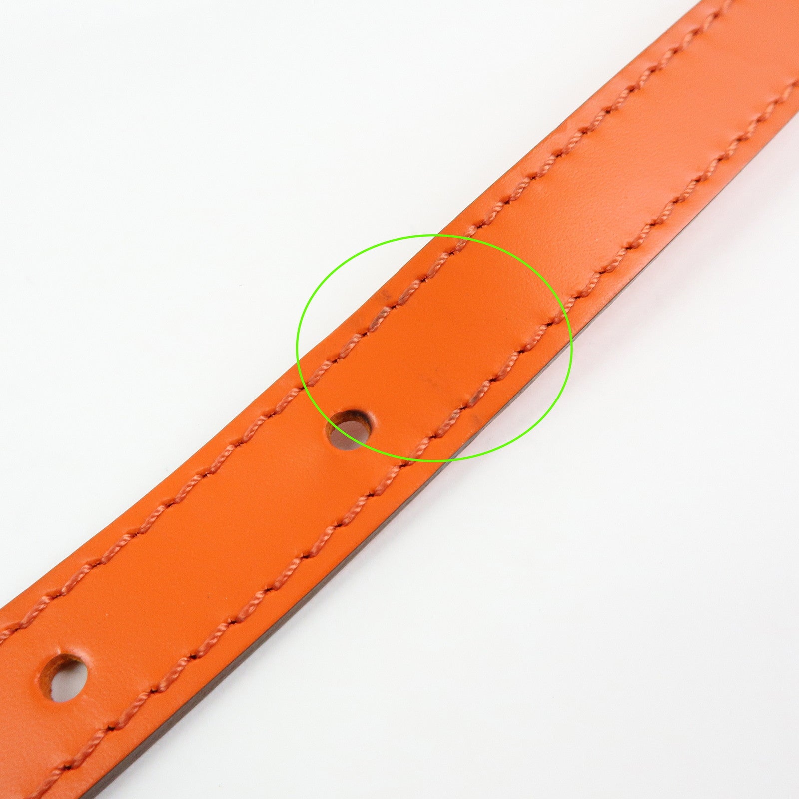 Louis Vuitton Adjustable Leather Shoulder Strap For Epi Bags Piment