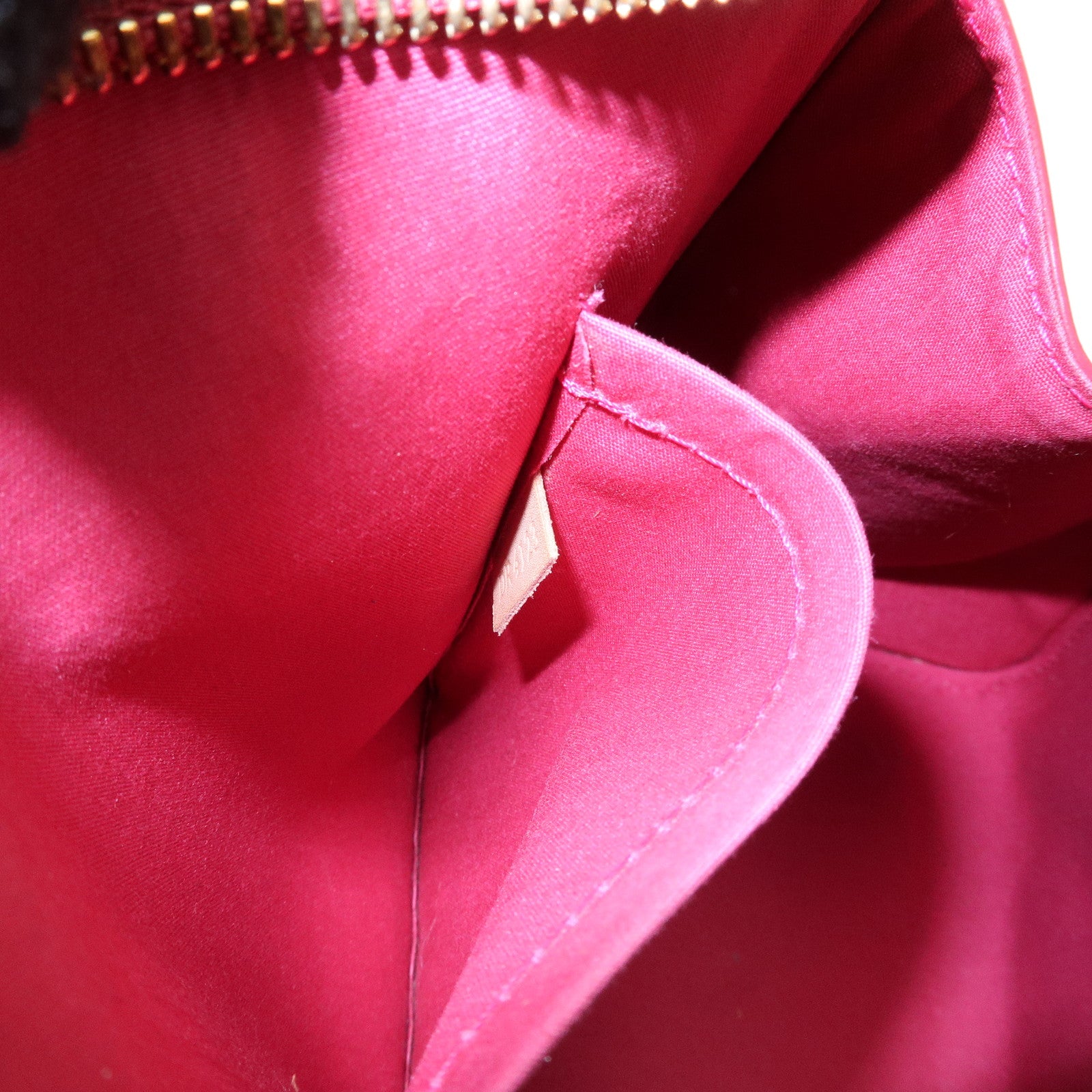 Louis Vuitton Vernis Brea MM 2Way Hand Bag Rose Indien M91798