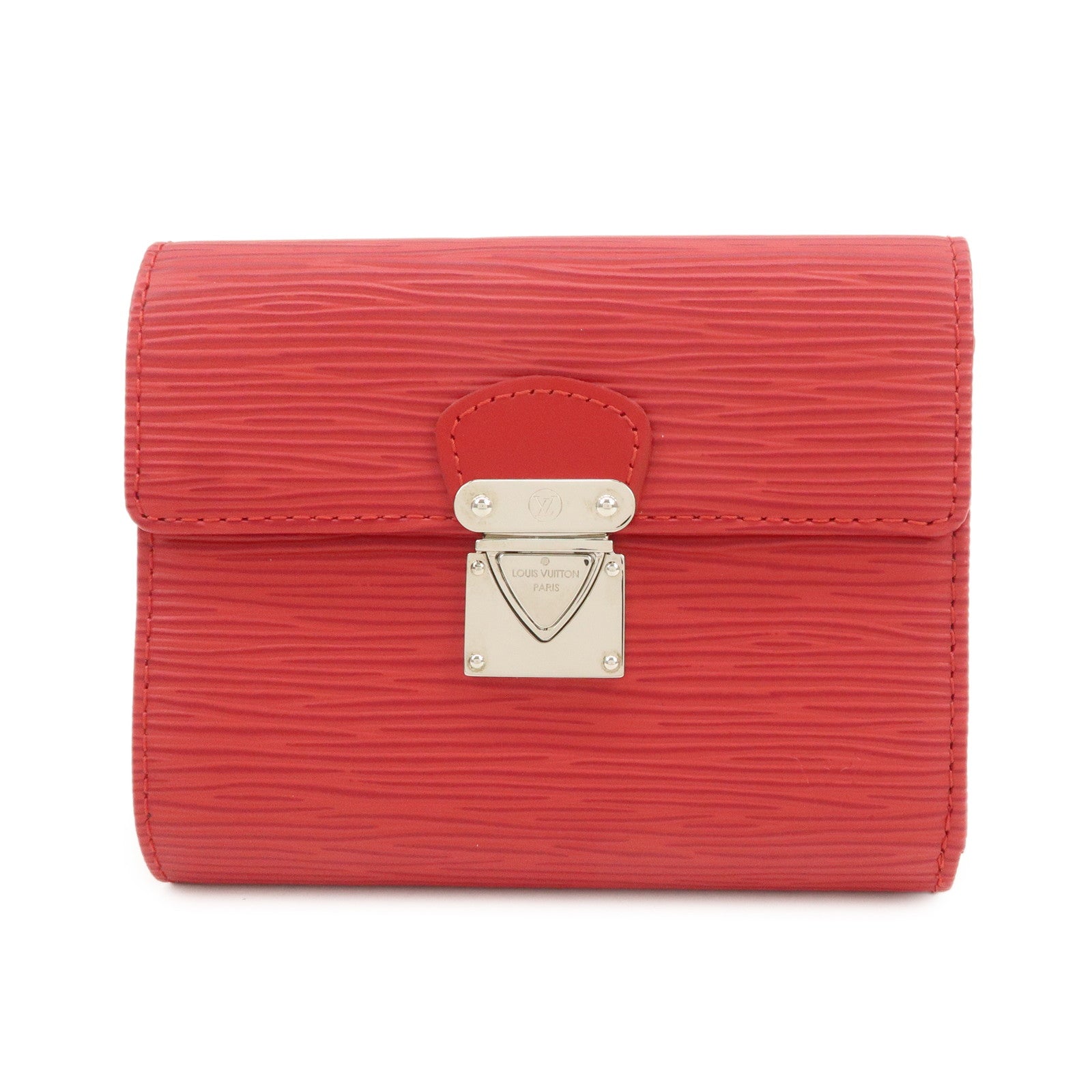 Louis Vuitton Epi Portefeuille Koala Wallet Rouge M5801E