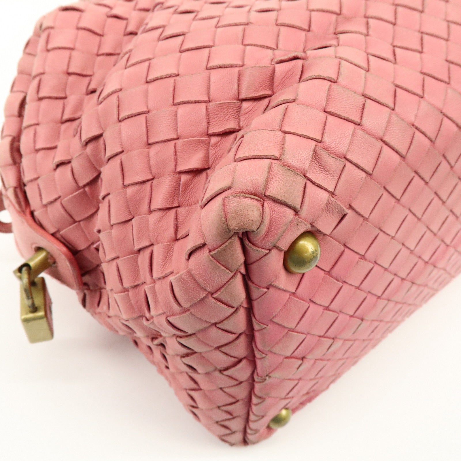 BOTTEGA VENETA Montaigne Intrecciato Nappa Leather Shoulder Bag
