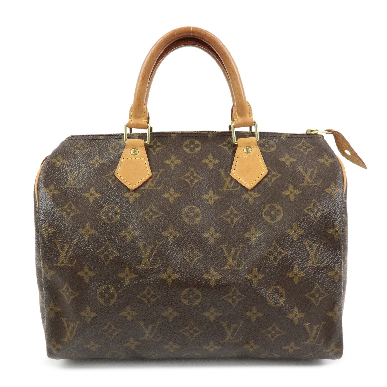 Louis Vuitton Monogram Speedy 30 Boston Bag Hand Bag Brown M41526