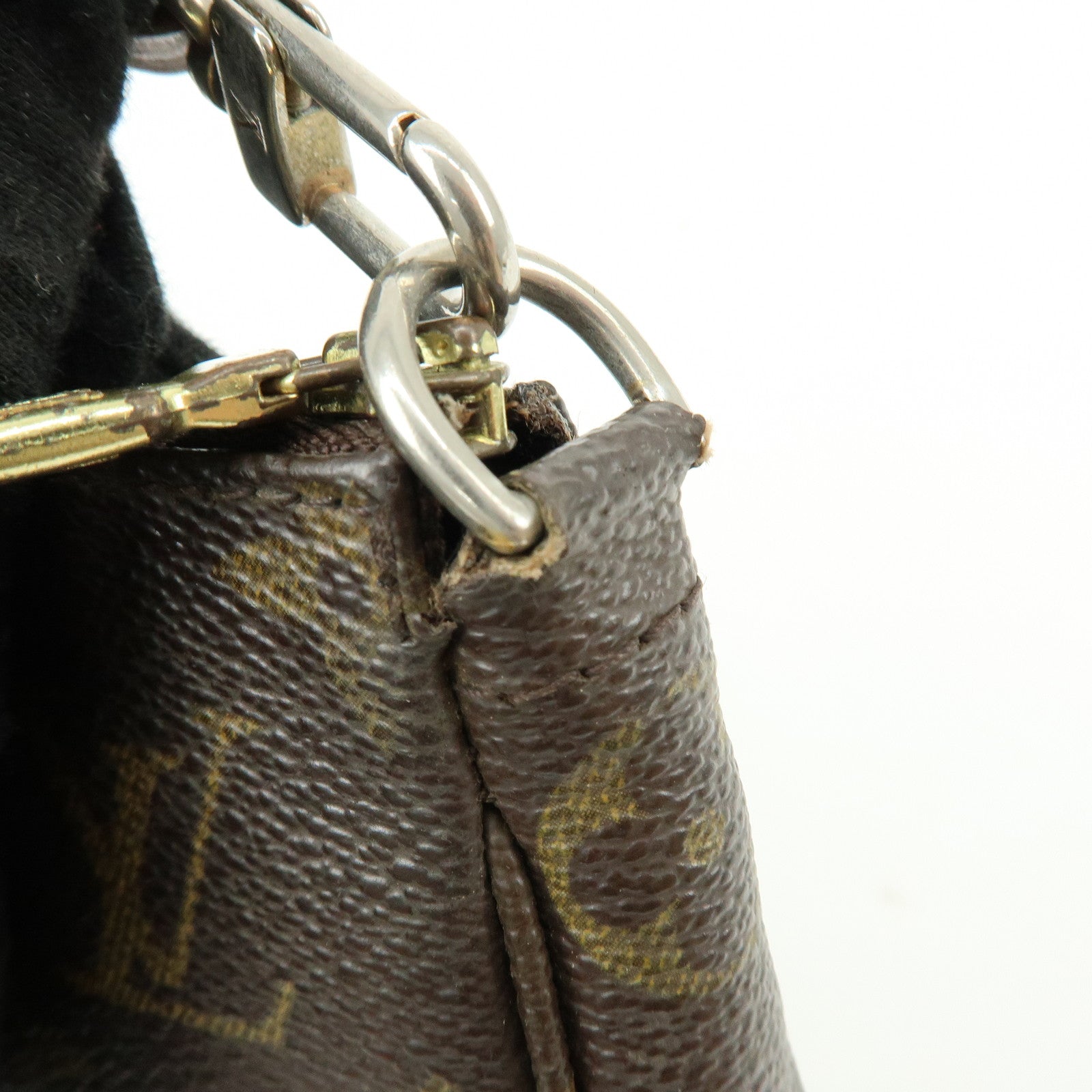 Louis Vuitton Monogram Pochette Accessoires Pouch Hand Bag M51980