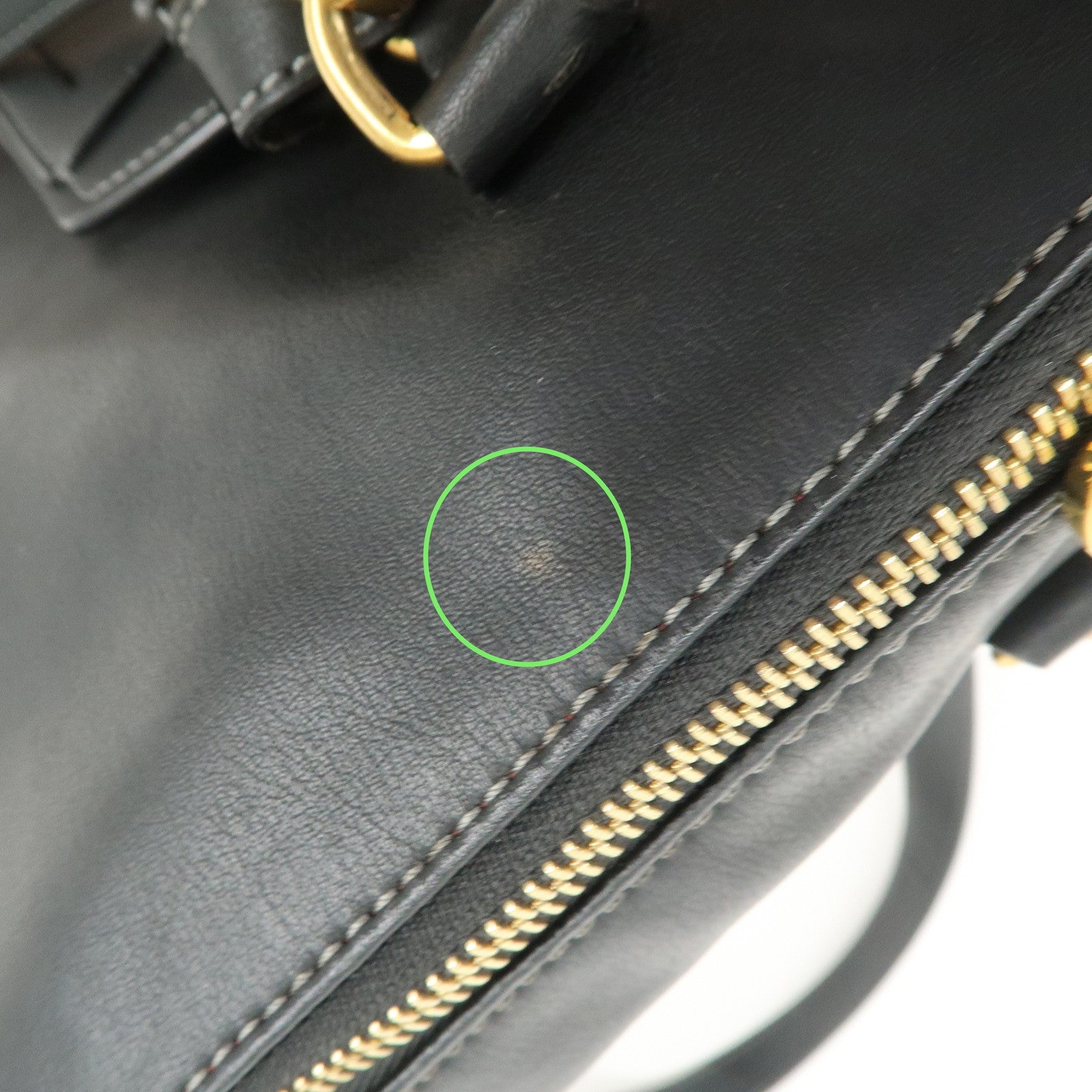 Chloe Eden Leather Shoulder Bag Hand Bag Tote Bag Black