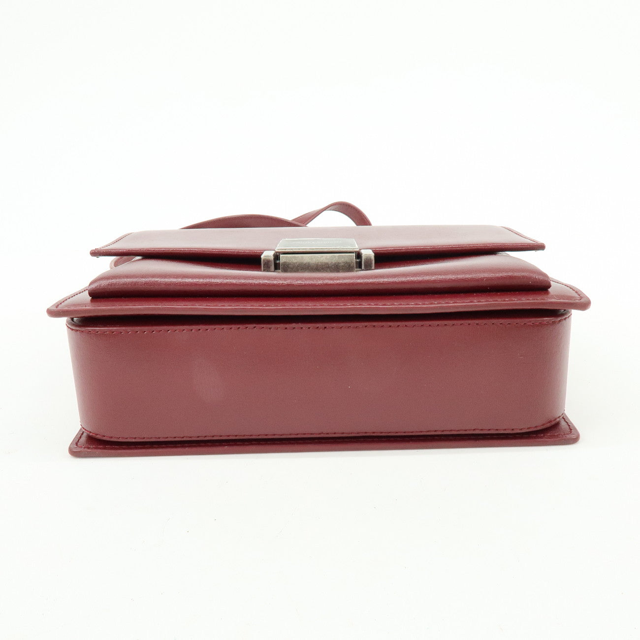 SAINT LAURENT PARIS Bellechasse Leather 2Way Bag Hand Bag 482051