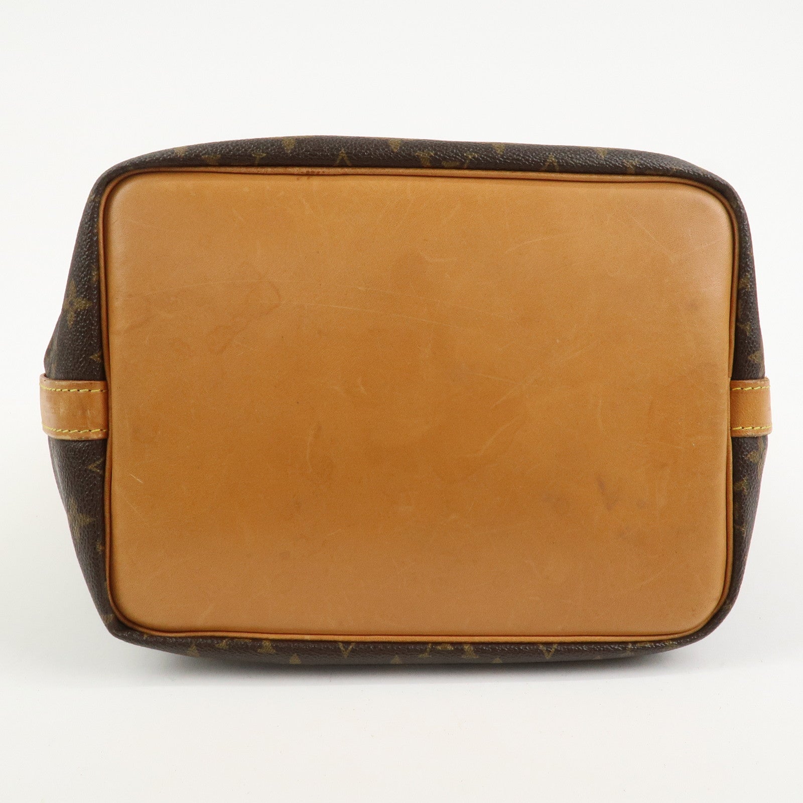 Louis Vuitton Monogram Canvas Petit Noe Shoulder Bag Brown M42226