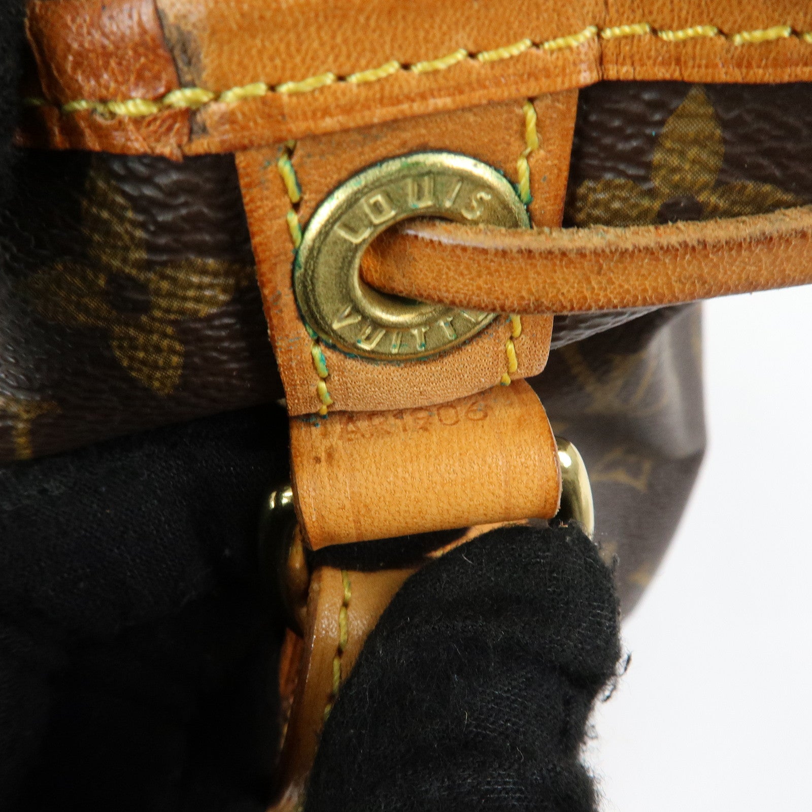Louis Vuitton Monogram Petit Noe Shoulder Bag Brown M42226