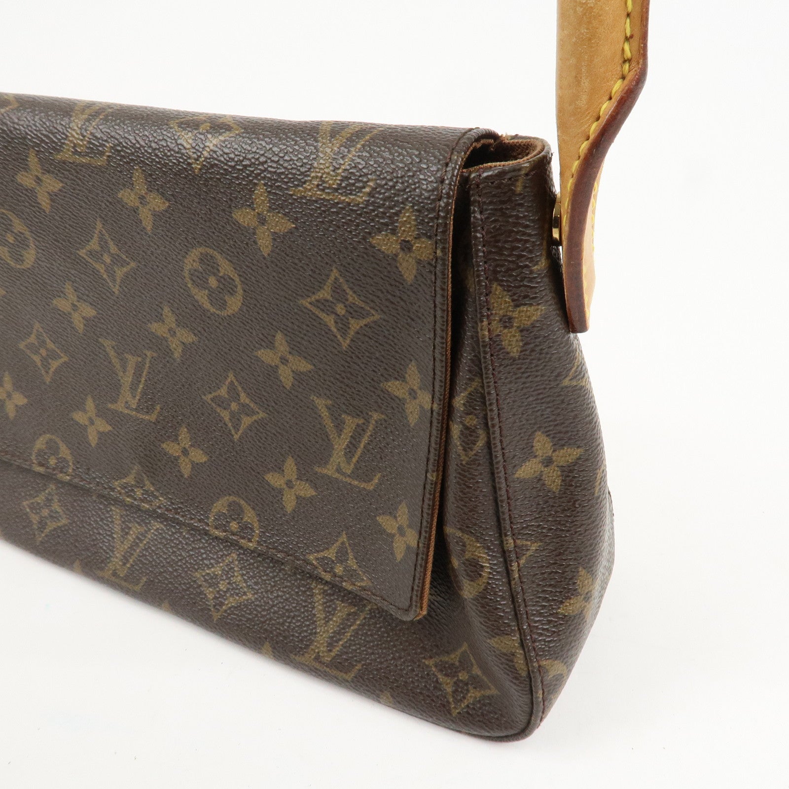 Louis Vuitton Monogram Mini Looping Shoulder Bag Brown M51147