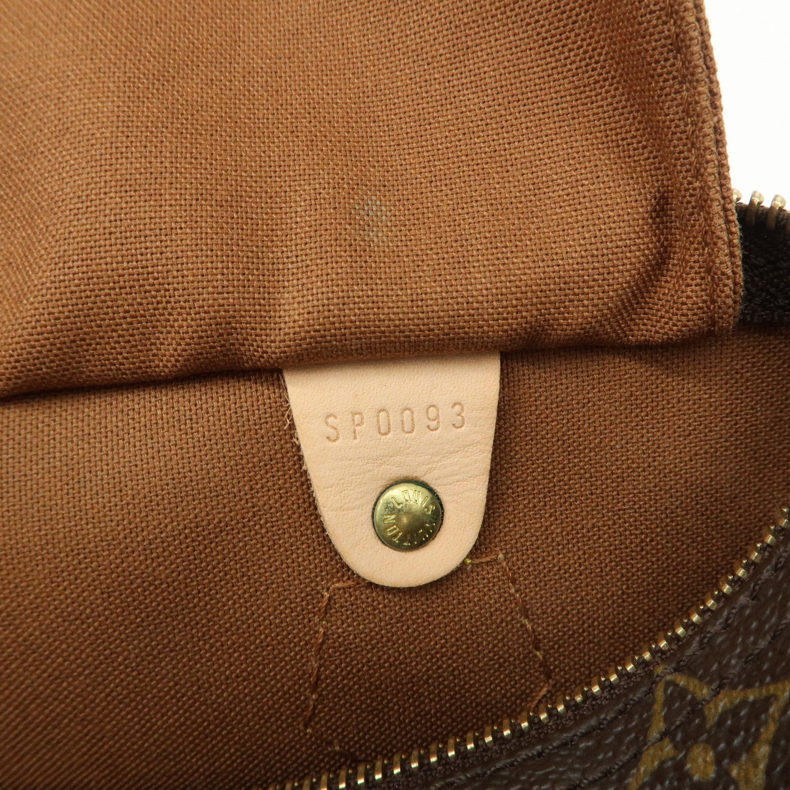 Louis Vuitton Monogram Speedy 25 Hand Bag Boston Bag Brown M41528 Used