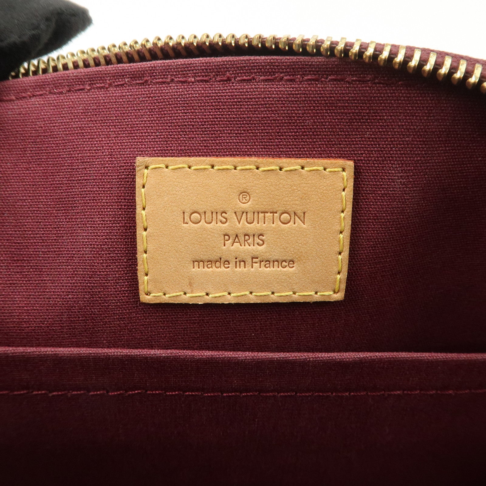 Louis Vuitton Monogram Vernis Sherwood PM Rouge Forvist M91492 Used