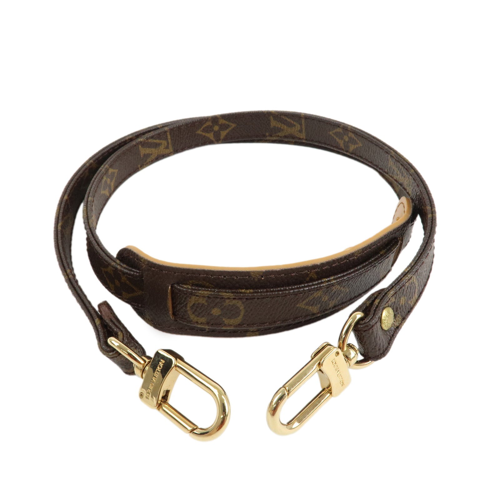 Louis Vuitton Monogram Canvas Shoulder Strap 100cm 1.6cm J75011 Used