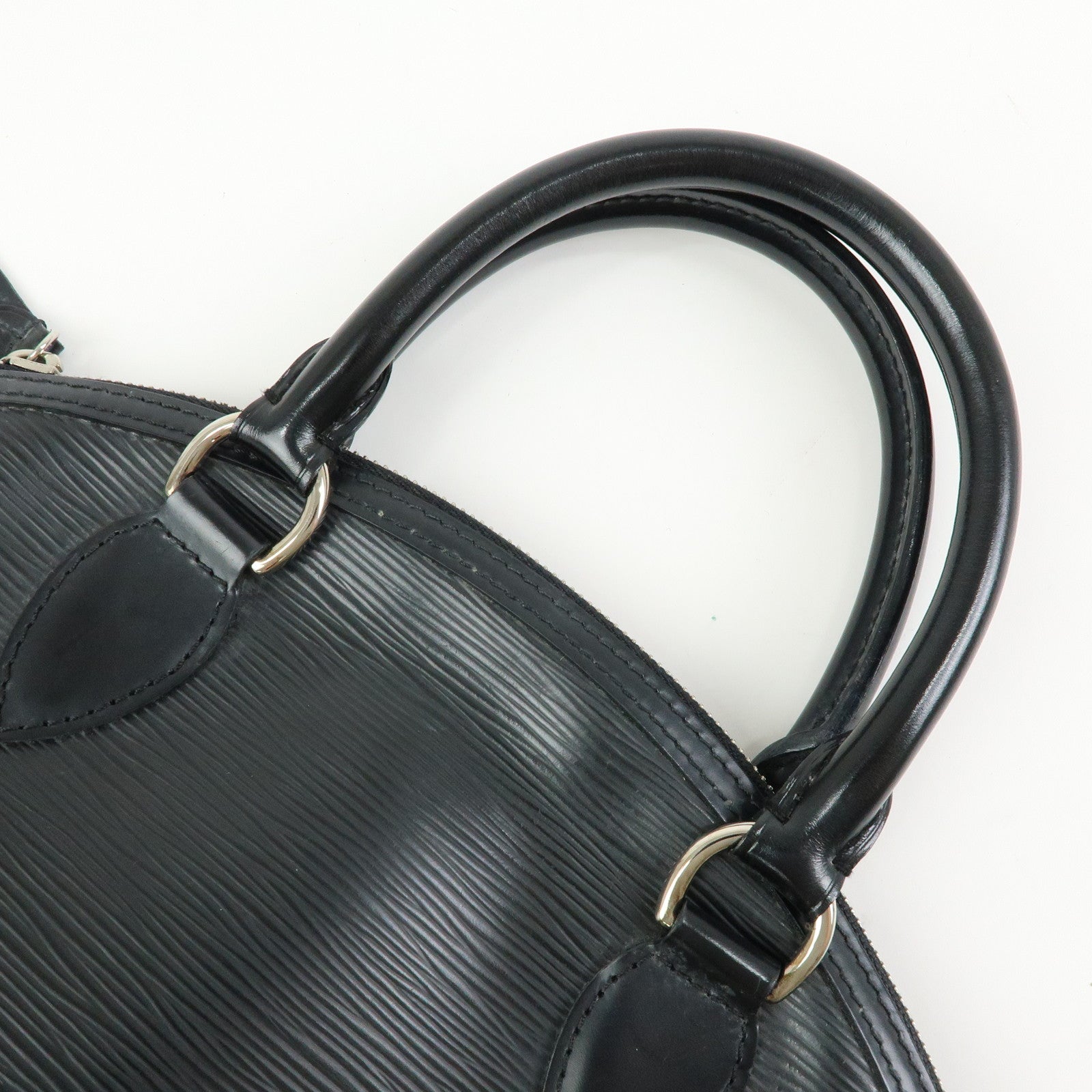 Louis Vuitton Epi Leather Lock It Hand Bag Noir M42292