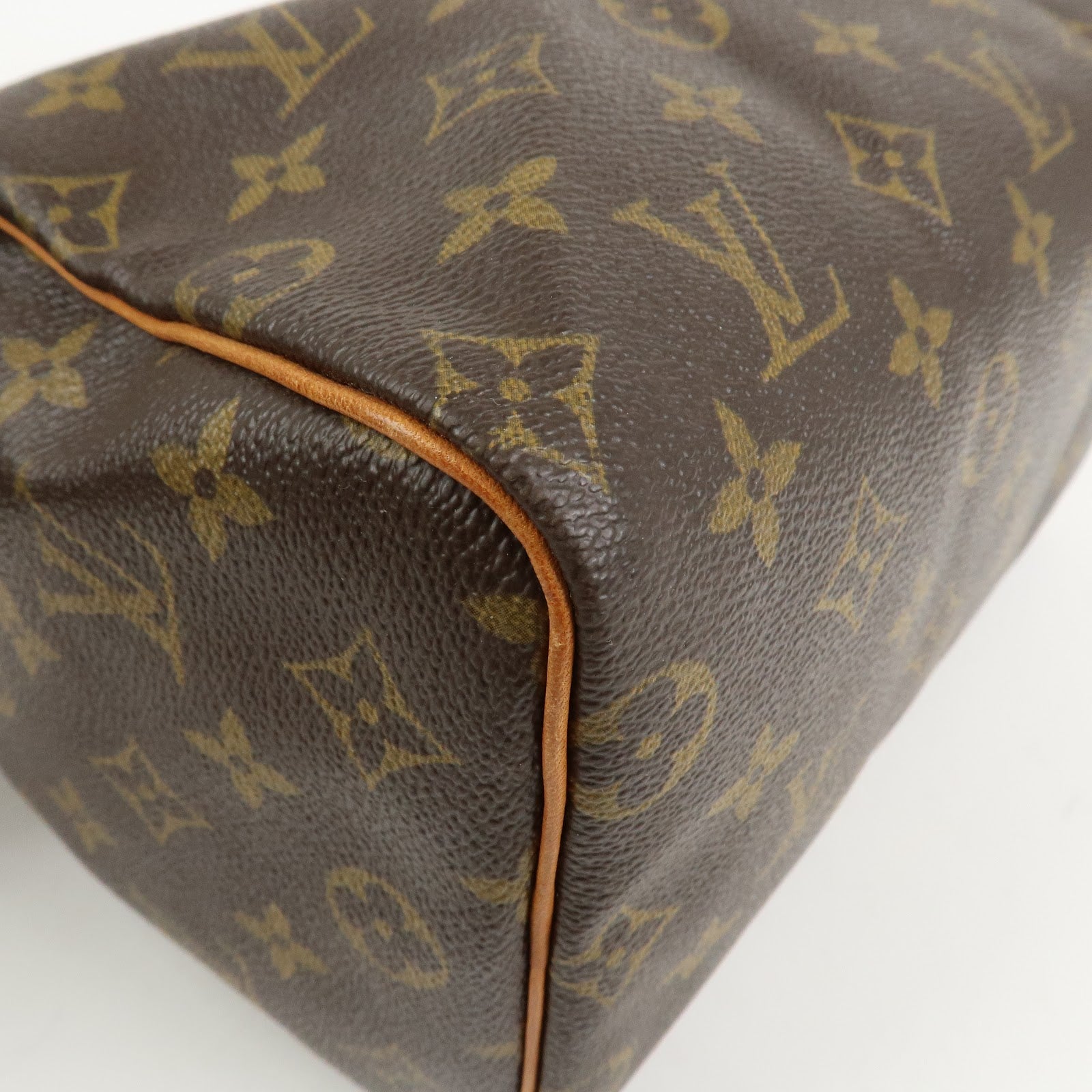 Louis Vuitton Monogram Speedy 25 Boston Bag Hand Bag Brown M41528