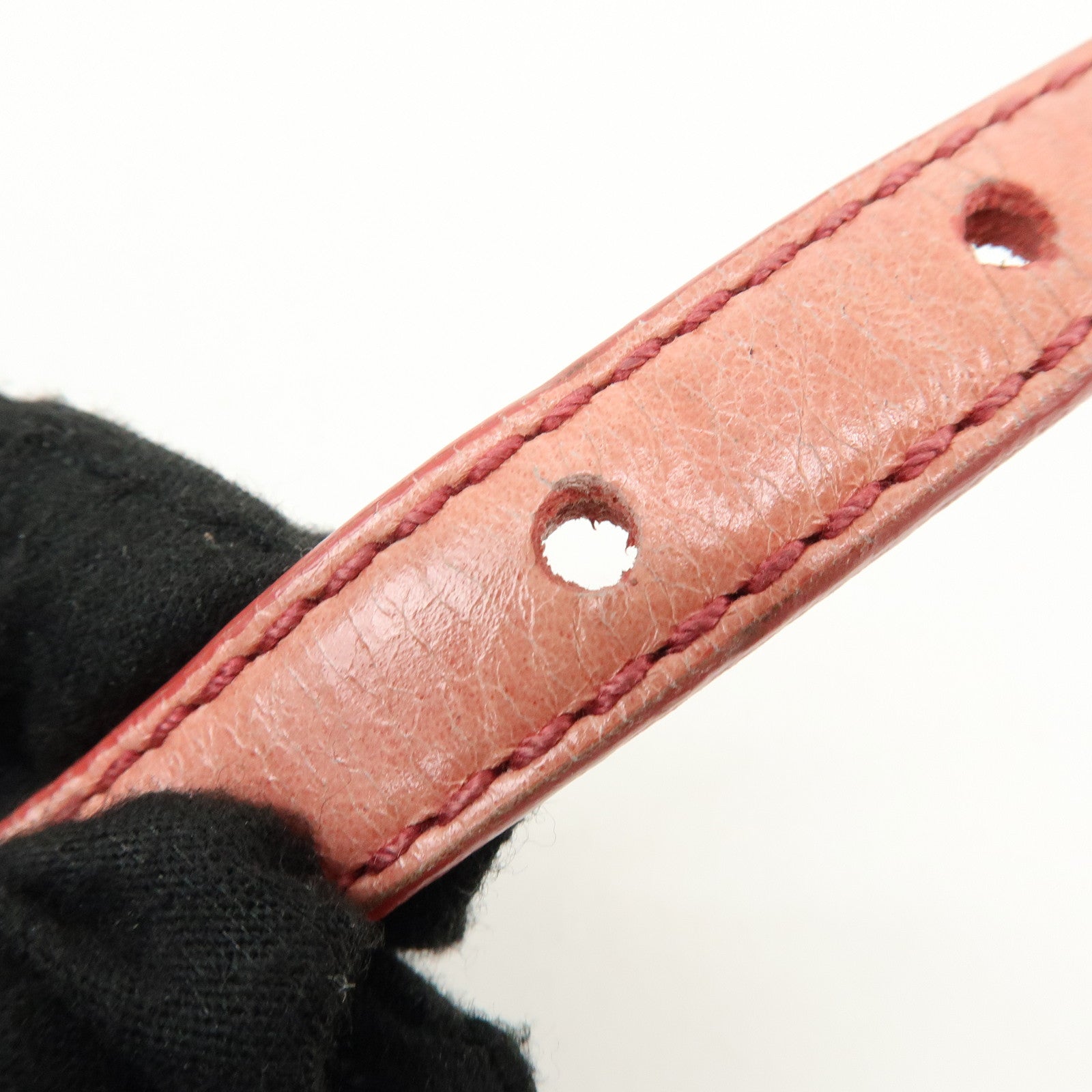 MIU MIU Leather 2Way Bag Hand Bag Shoulder Bag Pink