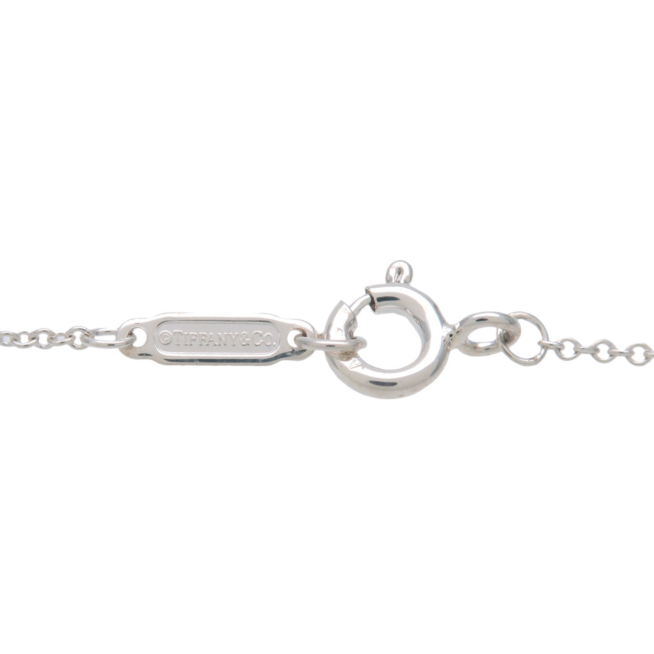 Tiffany & Co 1837 Interlocking Circle Necklace SV925 Silver