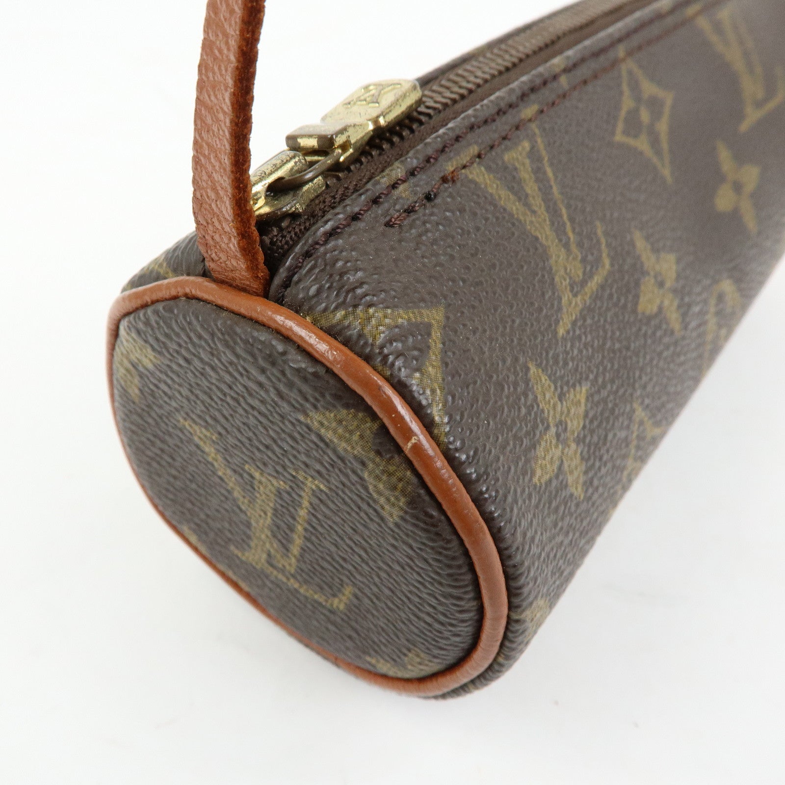 Louis Vuitton Monogram Canvas Mini Pouch for Papillon Bag Brown