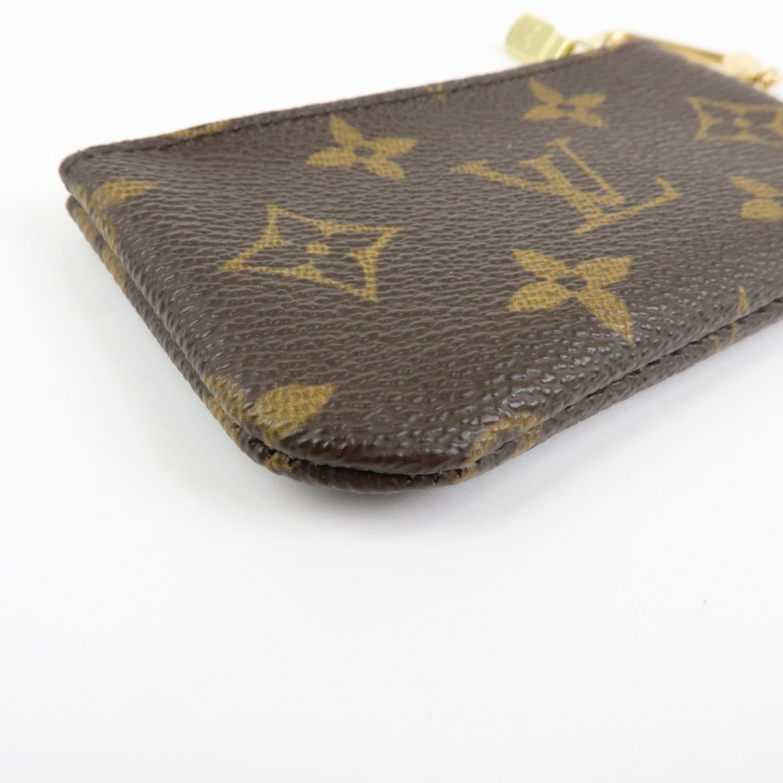 Louis Vuitton Monogram Pochette Cles Coin Case Key Case M62650