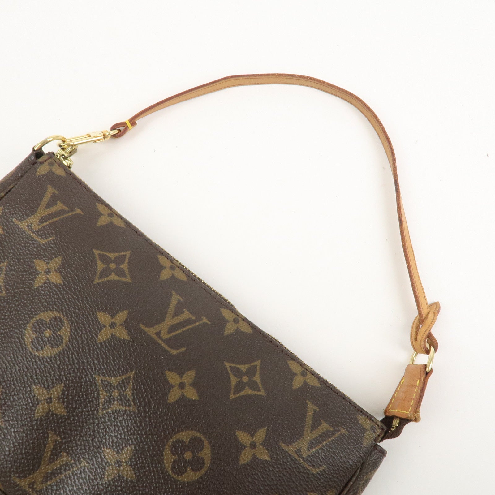 Louis Vuitton Monogram Pochette Accessoires Pouch Hand Bag M51980