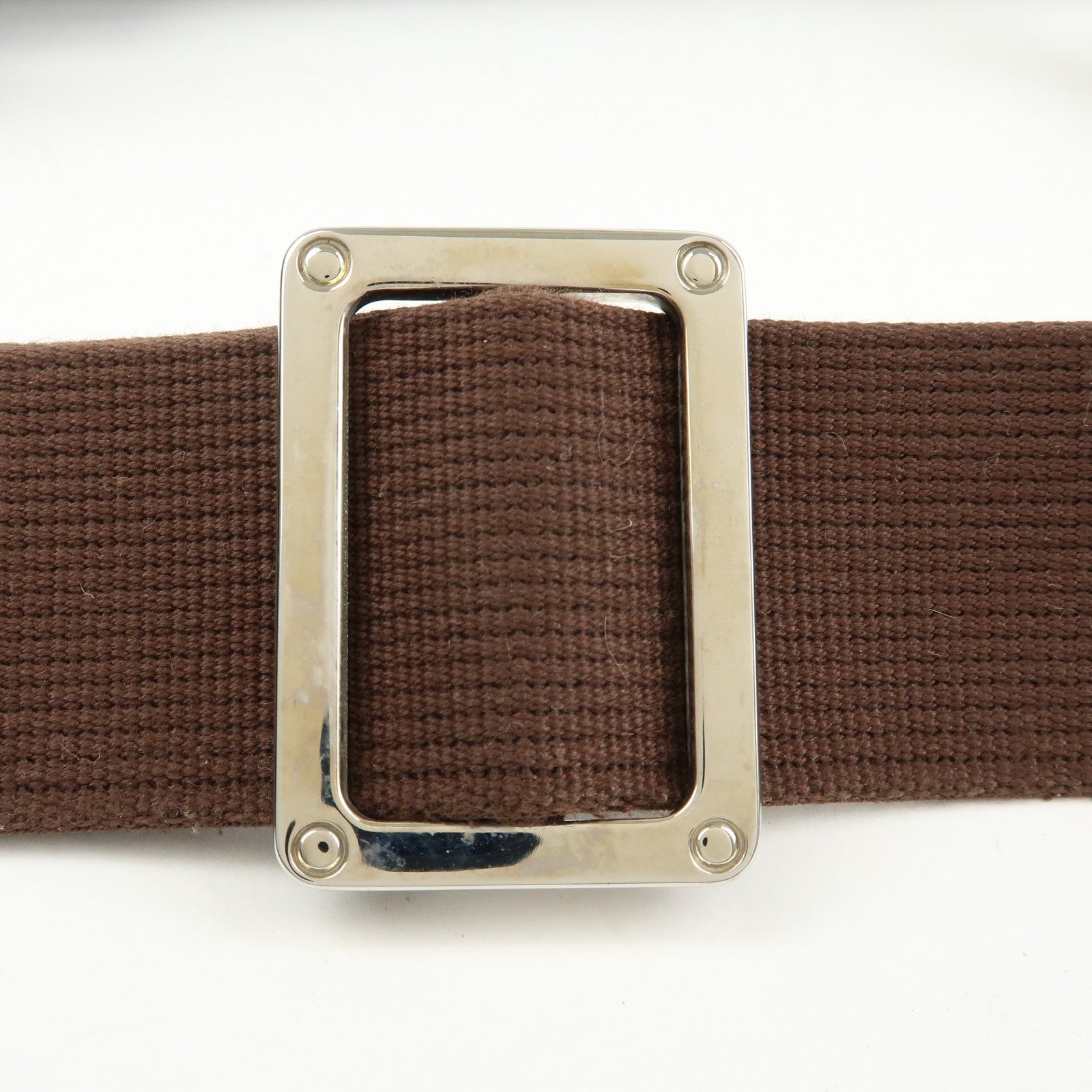 LOEWE Anagram Leather Shoulder Bag Crossbody Bag Brown