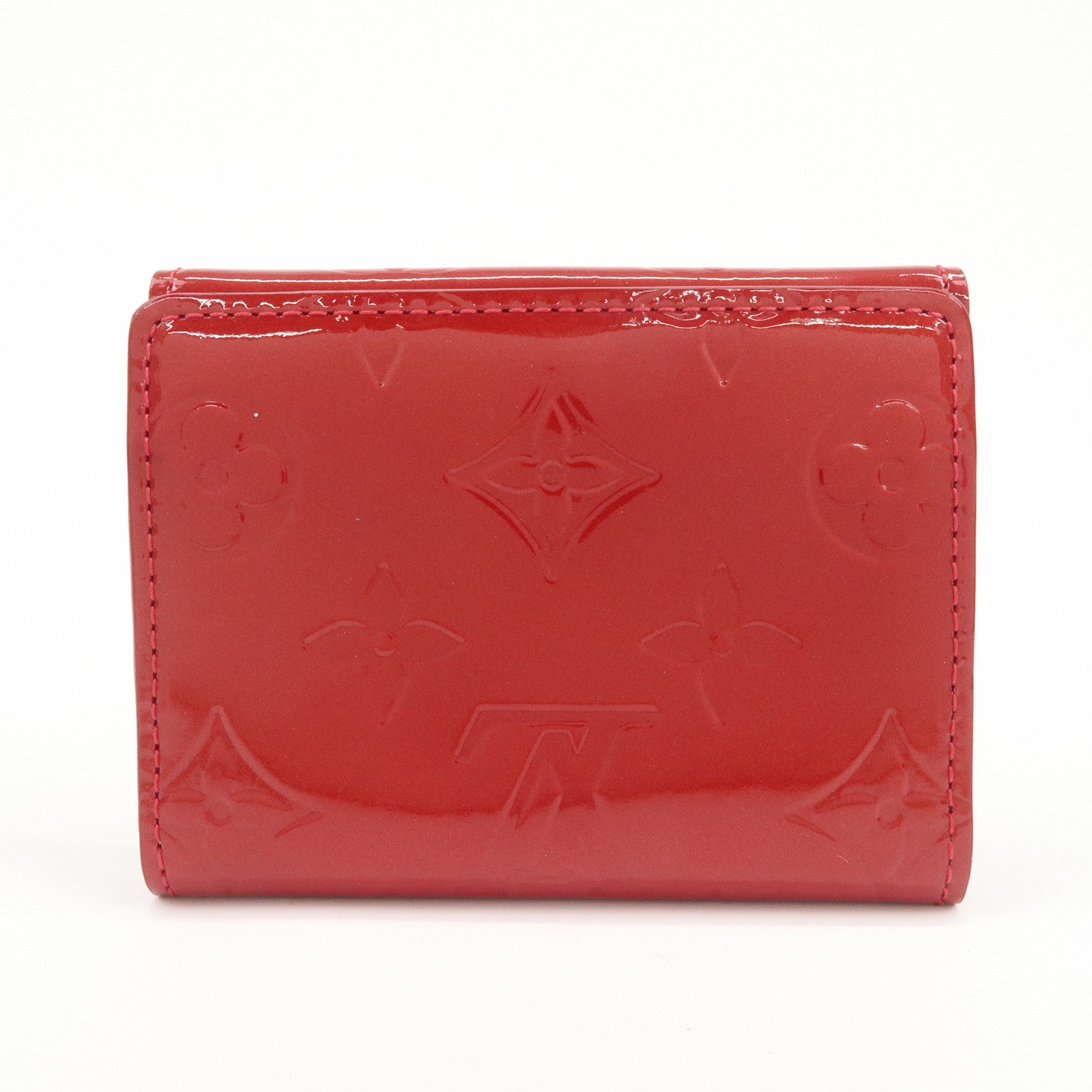 Louis Vuitton Monogram Vernis Ludlow Coin Case Pomme d'Amour M91978