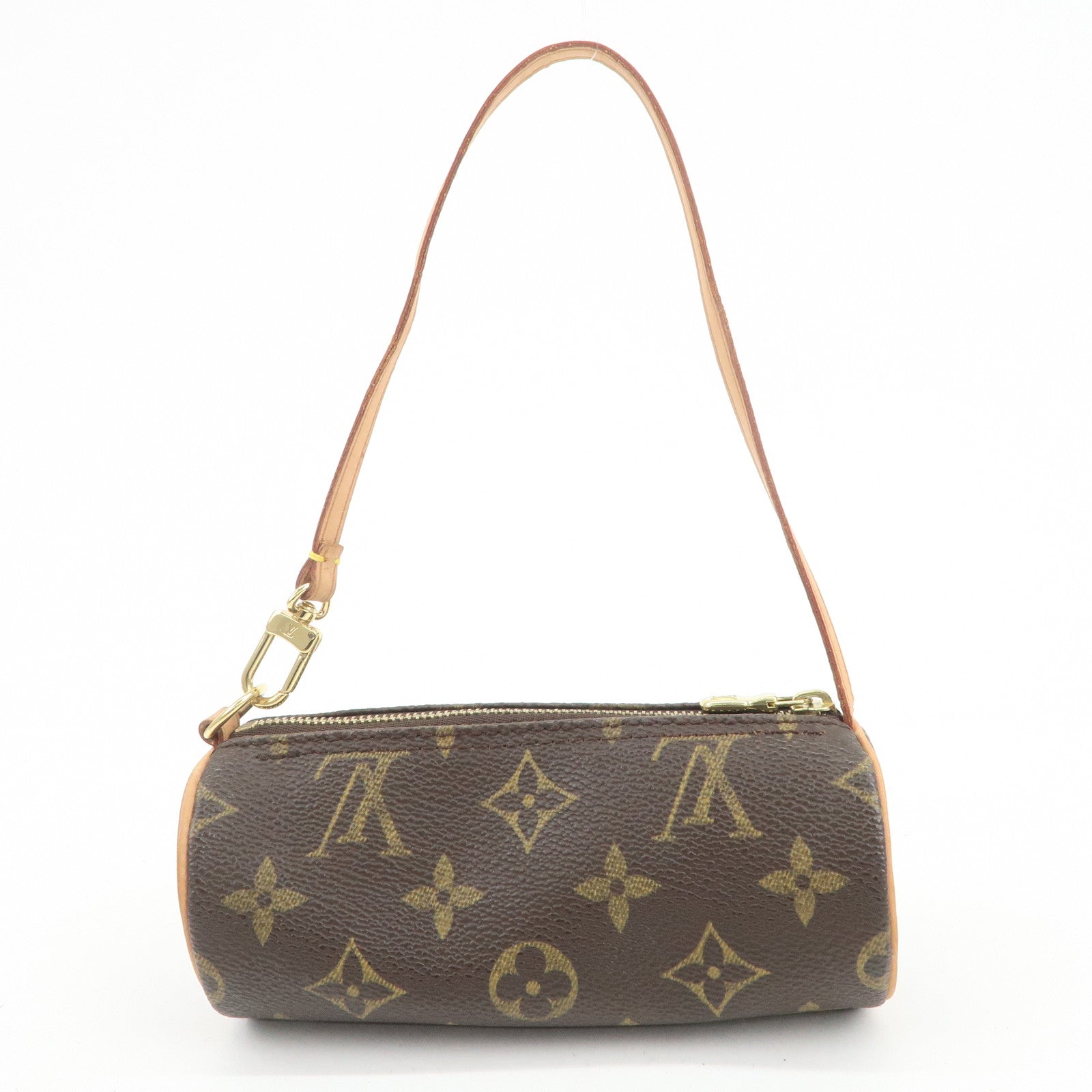 Louis Vuitton Monogram Mini Pouch for Papillon Bag Brown
