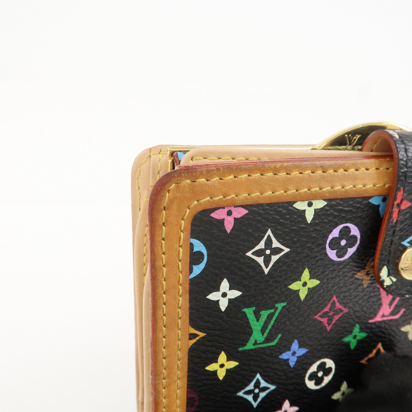 Louis Vuitton Monogram Multicolor Portefeuille Viennois Noir M92988