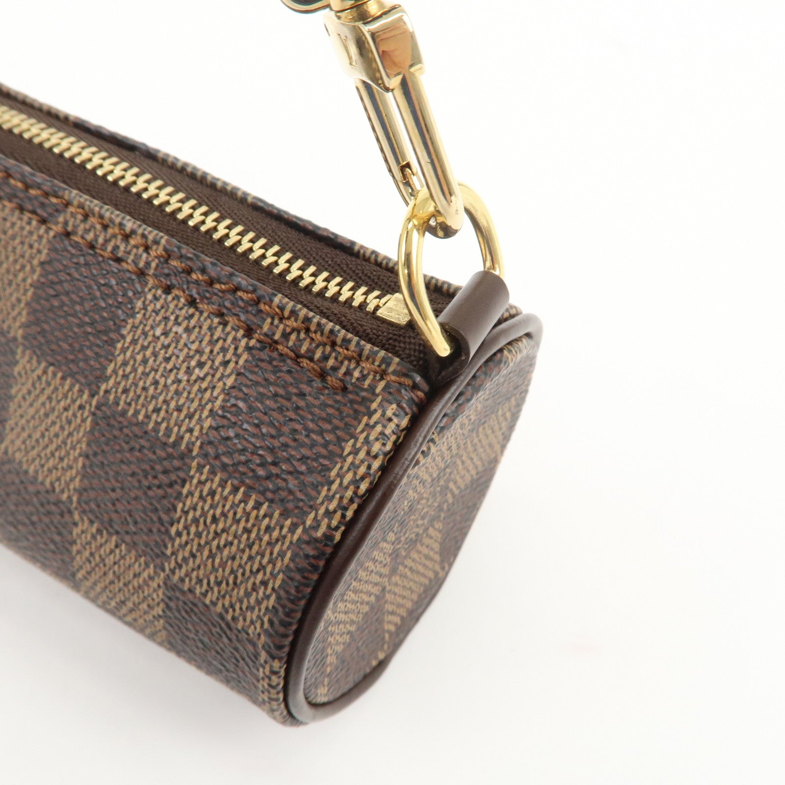 Louis Vuitton Damier Mini Pouch for Papillon Bag Damier Ebene