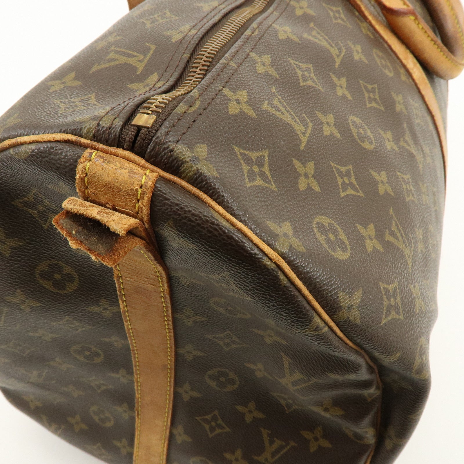 Louis Vuitton Monogram Keep All Bandouliere 60 Boston Bag M41412