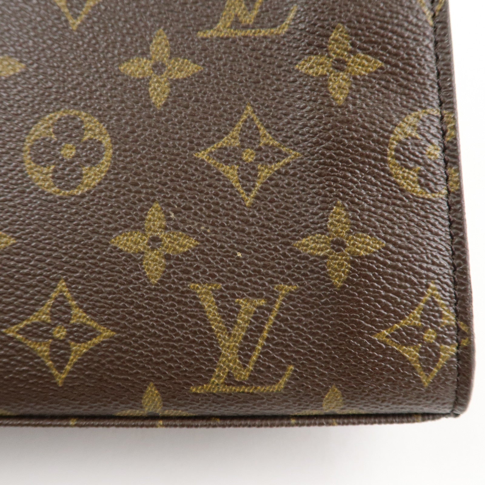 Louis Vuitton Monogram Canvas Malesherbes Hand Bag Brown M51379 Used