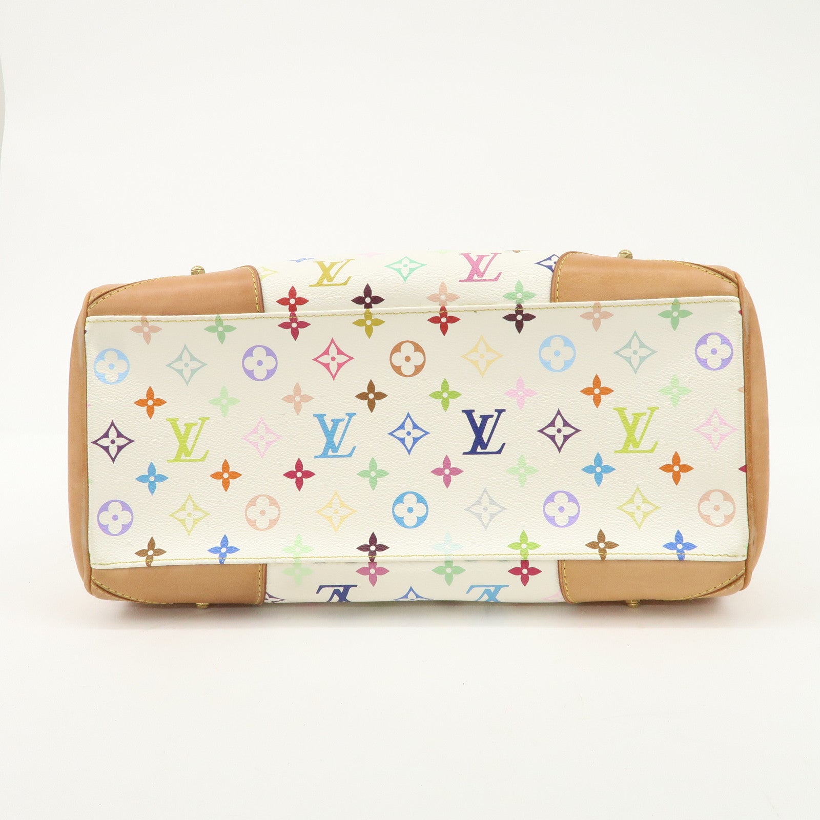 Louis Vuitton Monogram Multicolor Claudia Hand Bag Blanc M40193