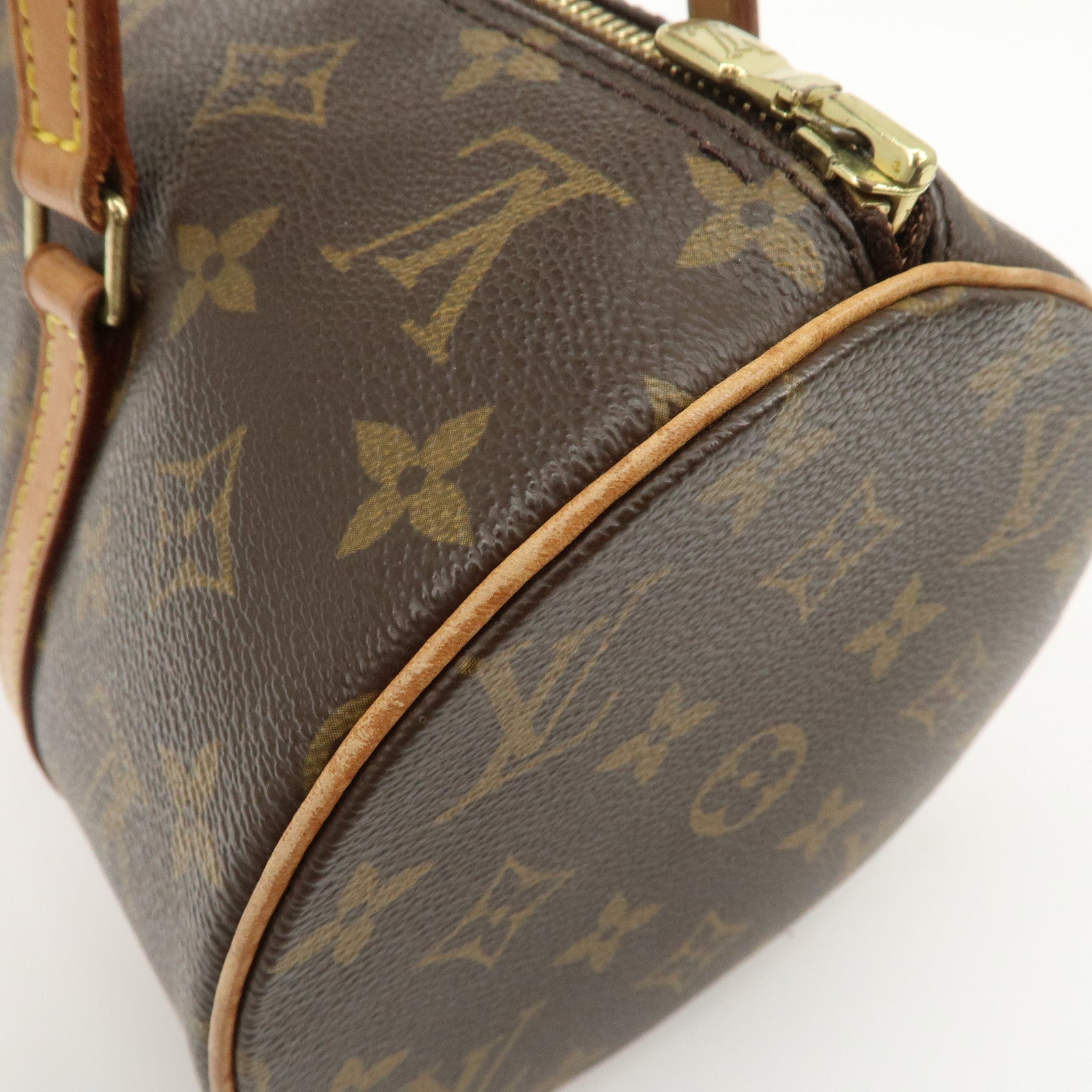 Louis Vuitton Monogram Papillon 30 Hand Bag New Style Brown M51385