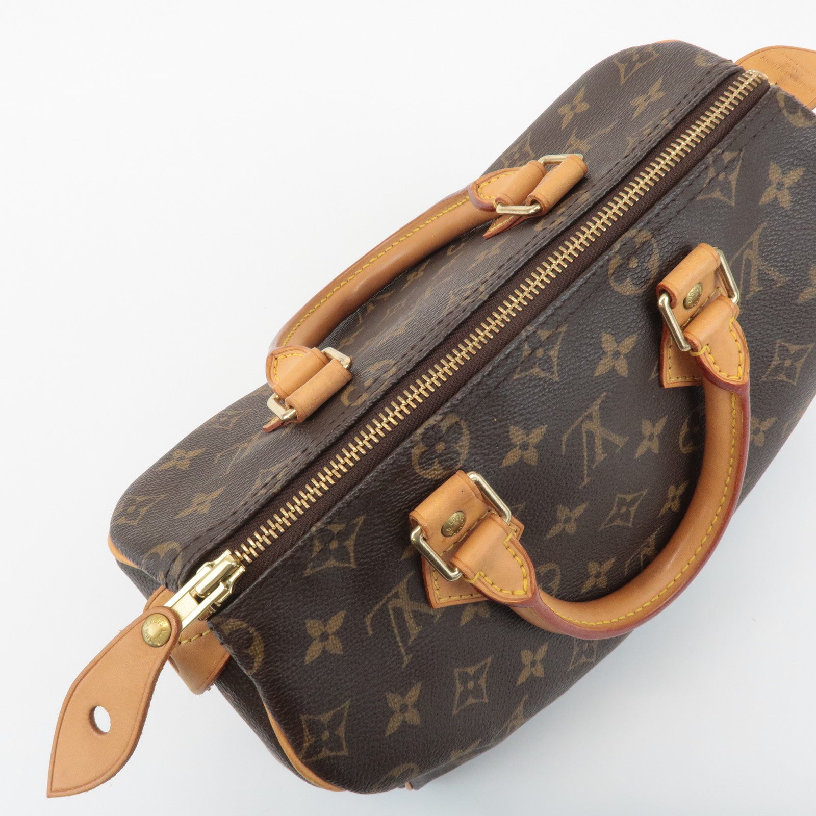 Louis Vuitton Monogram Speedy 25 Hand Bag Boston Bag M41528