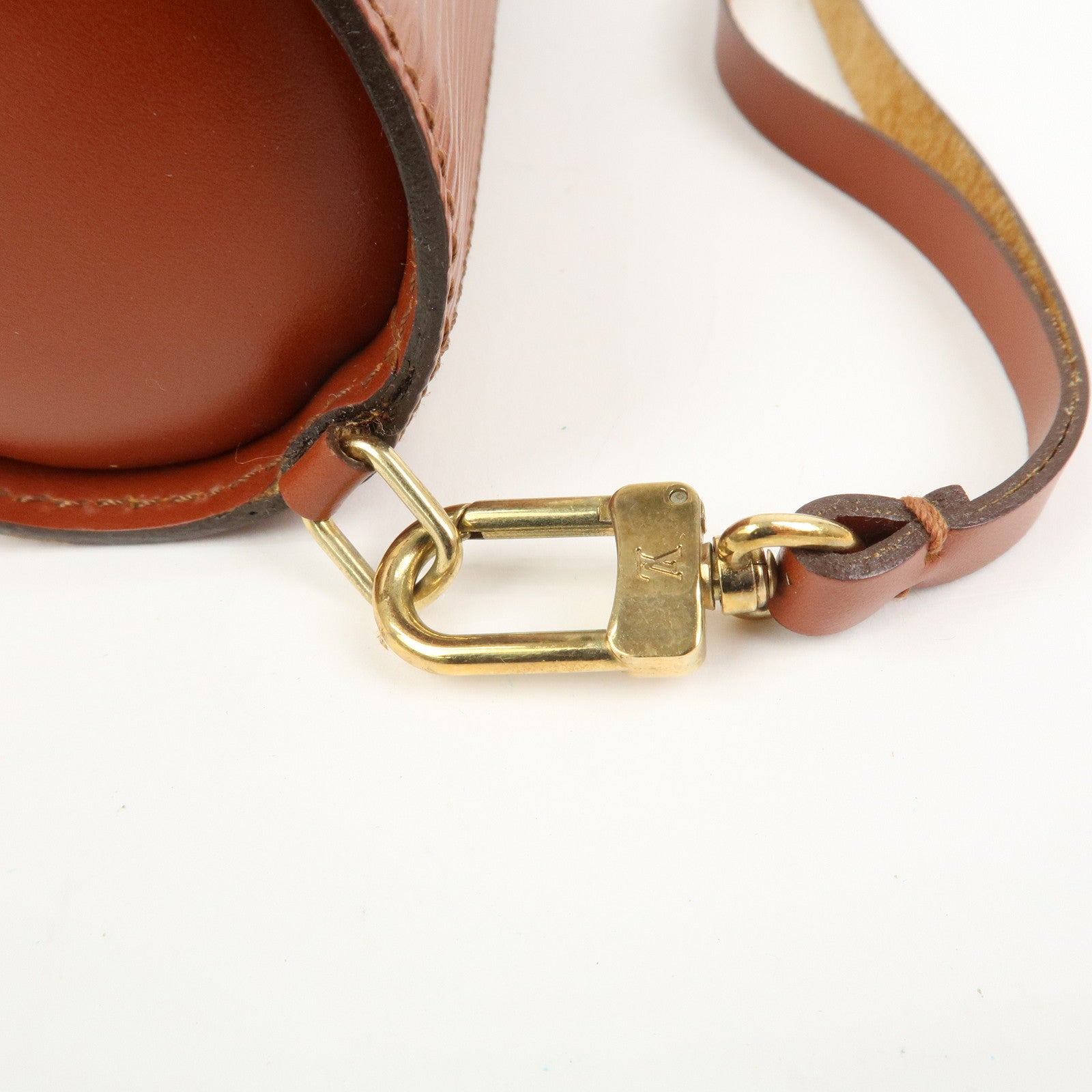 Louis Vuitton Epi Leather Mini Pouch For Soufflot Hand Bag