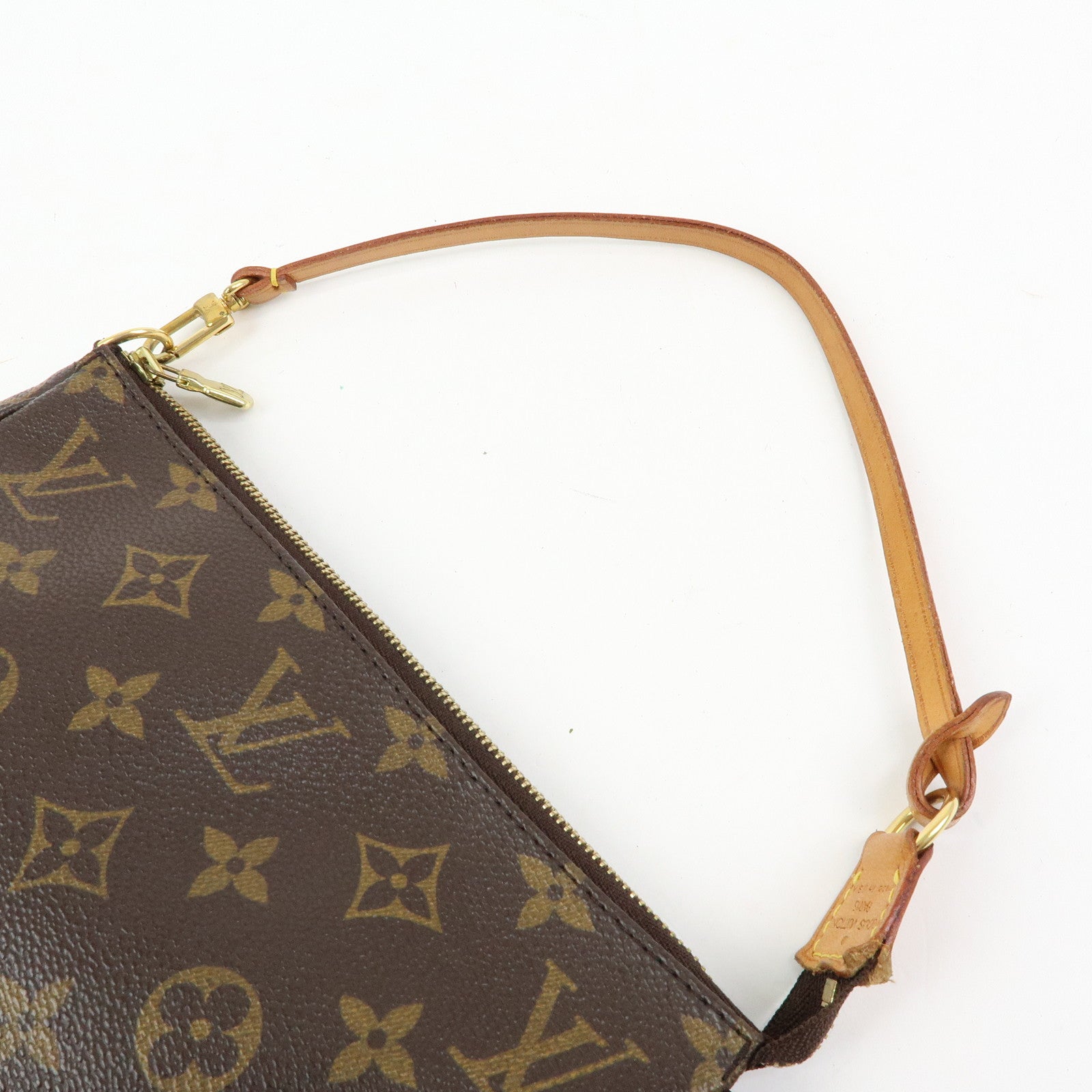 Louis Vuitton Monogram Pochette Accessoires Pouch Hand Bag M51980