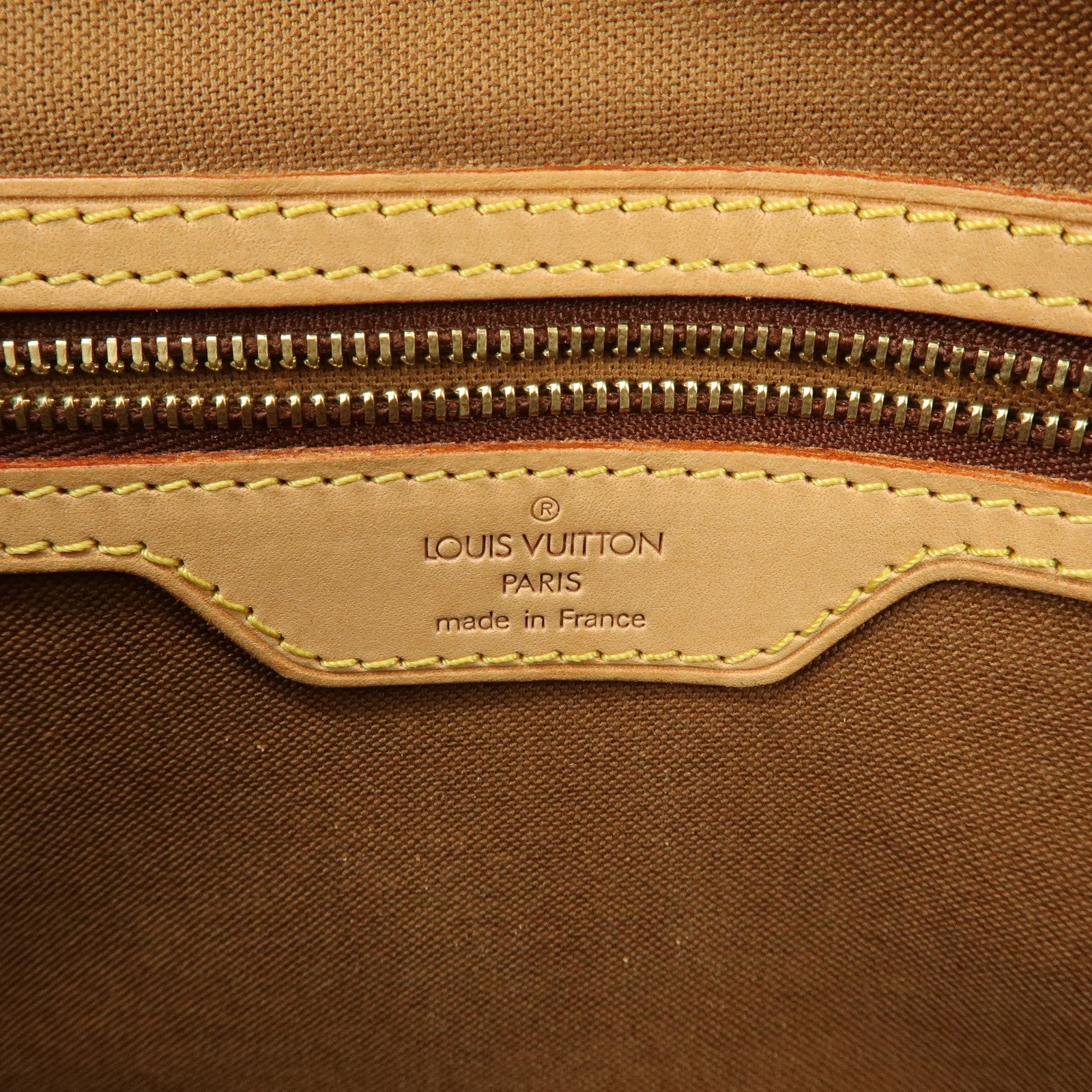 Louis Vuitton Monogram Sologne Canvas Shoulder Bag Brown M42250